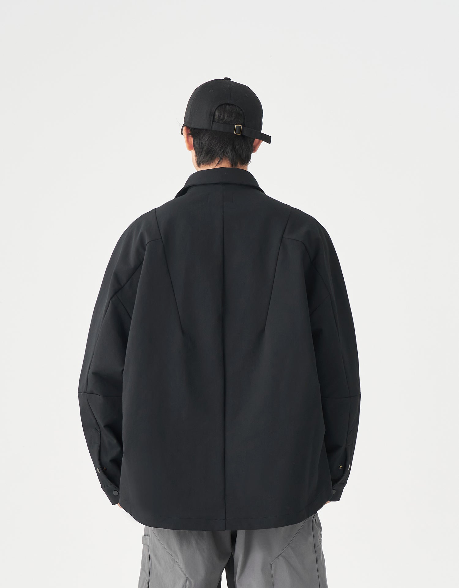TopBasics Pleat Coach Jacket