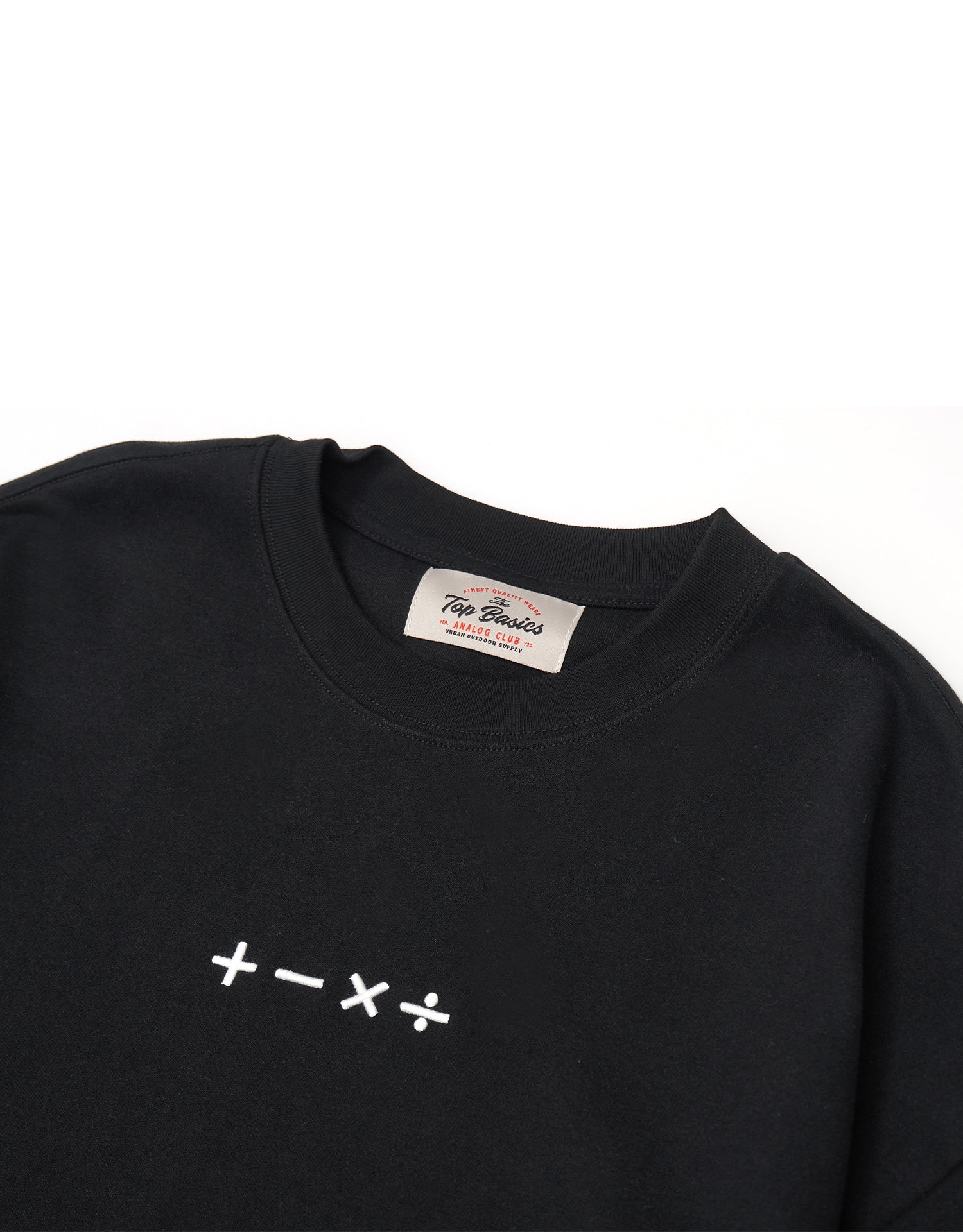 TopBasics Math Symbol L/S T-Shirt