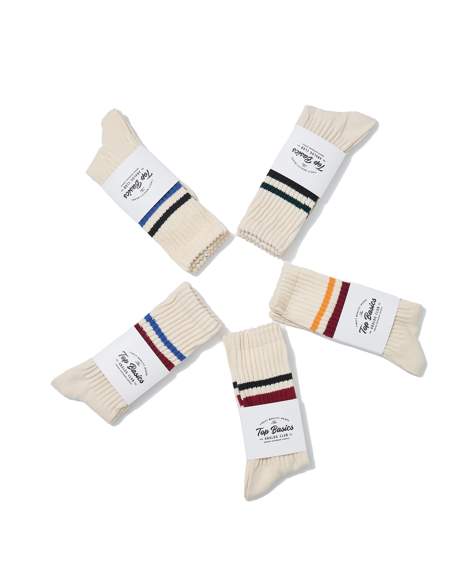 TopBasics Striped Vintage Socks