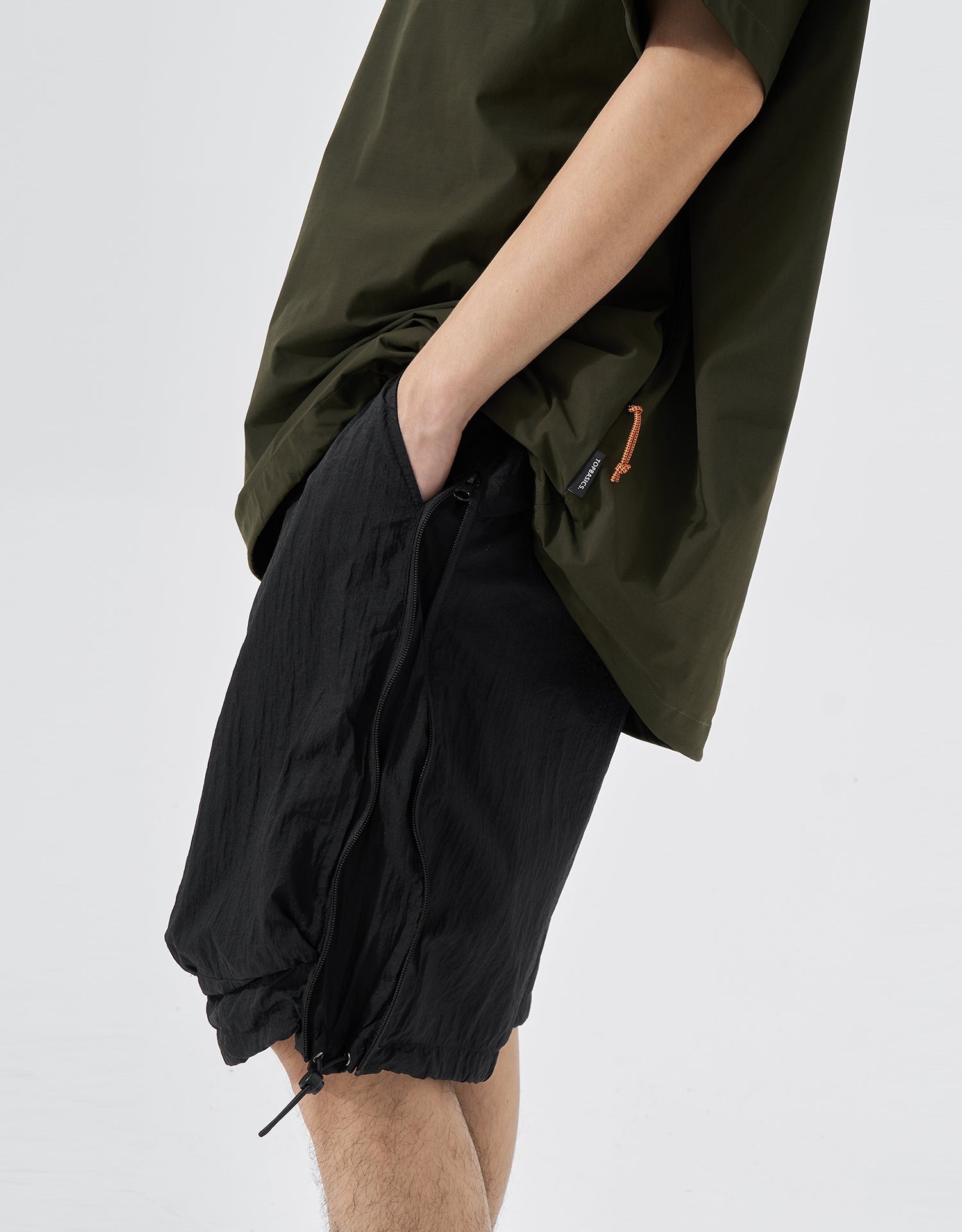 TopBasics Side Zippered Outdoor Shorts