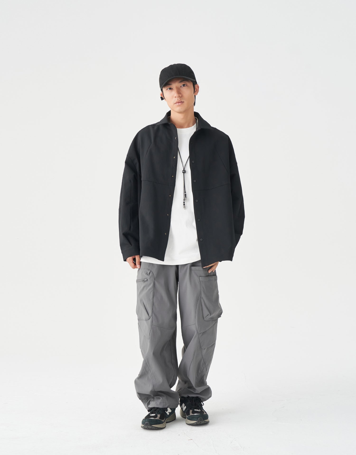 TopBasics Pleat Coach Jacket