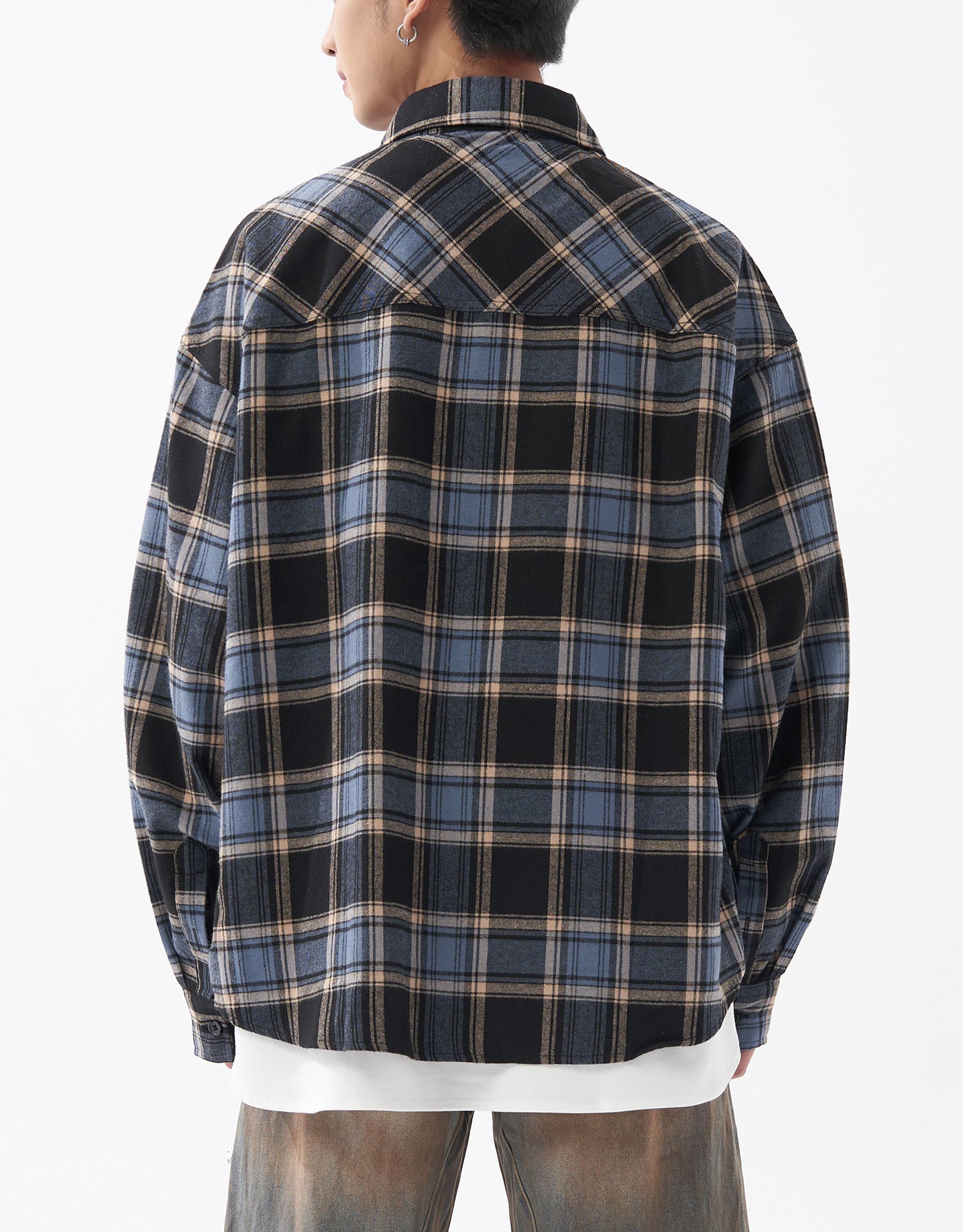 TopBasics Two Pockets Flannel Shirt