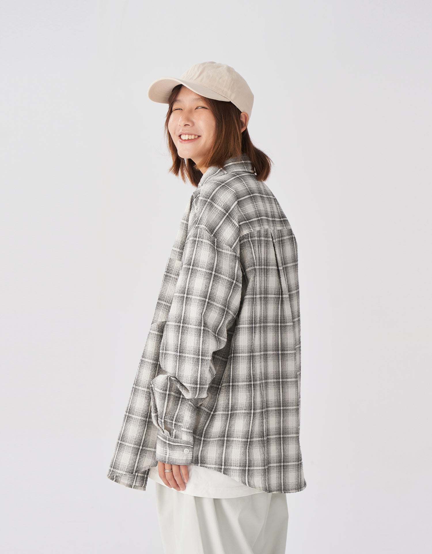 TopBasics Two Pockets Checkered Shirt