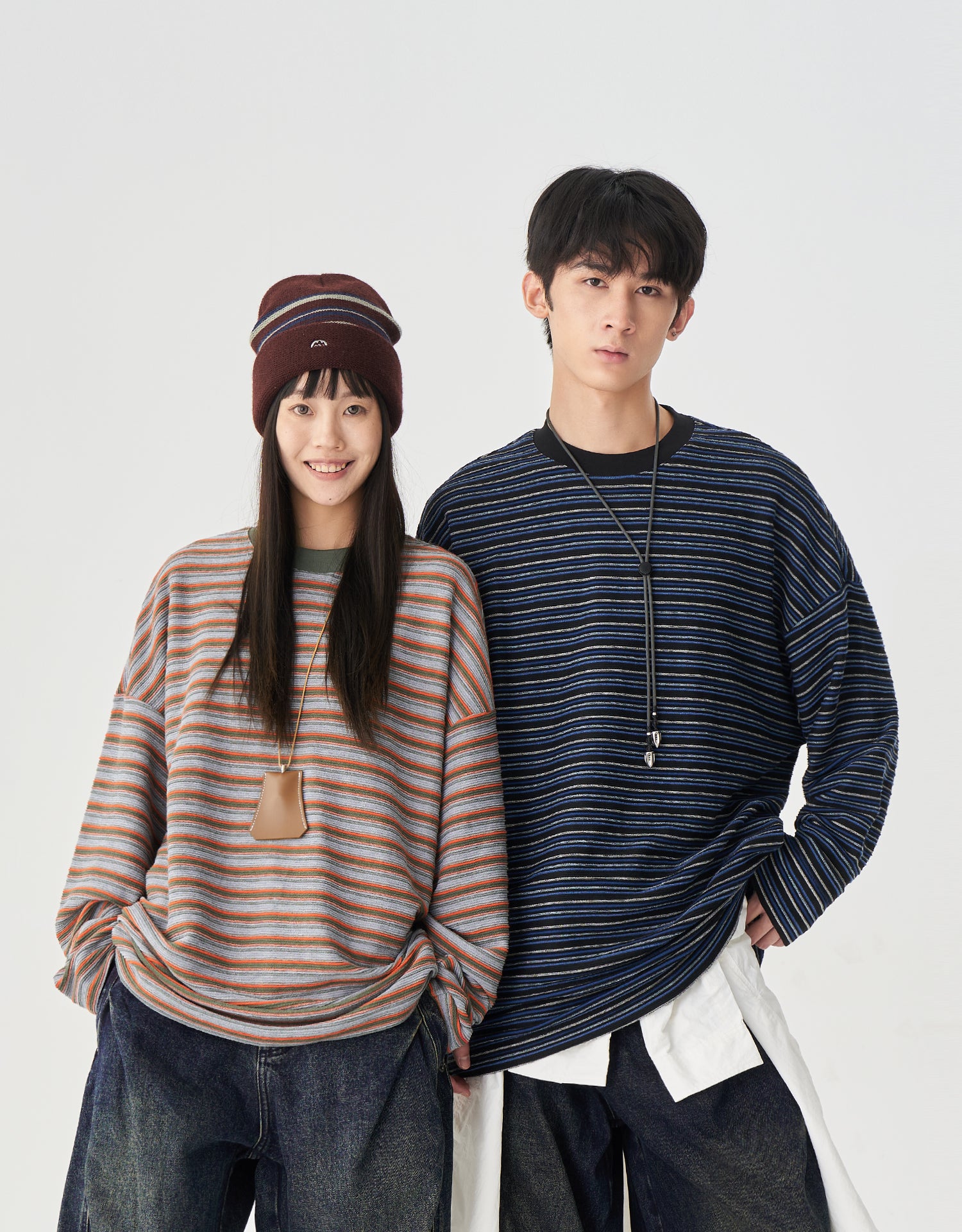 TopBasics Color Thin Stripe L/S T-Shirt