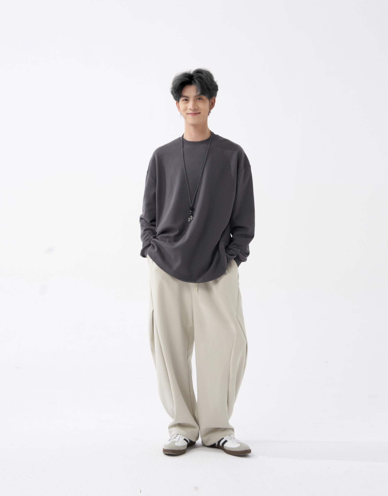 TopBasics Side Pleated Sweat Pants