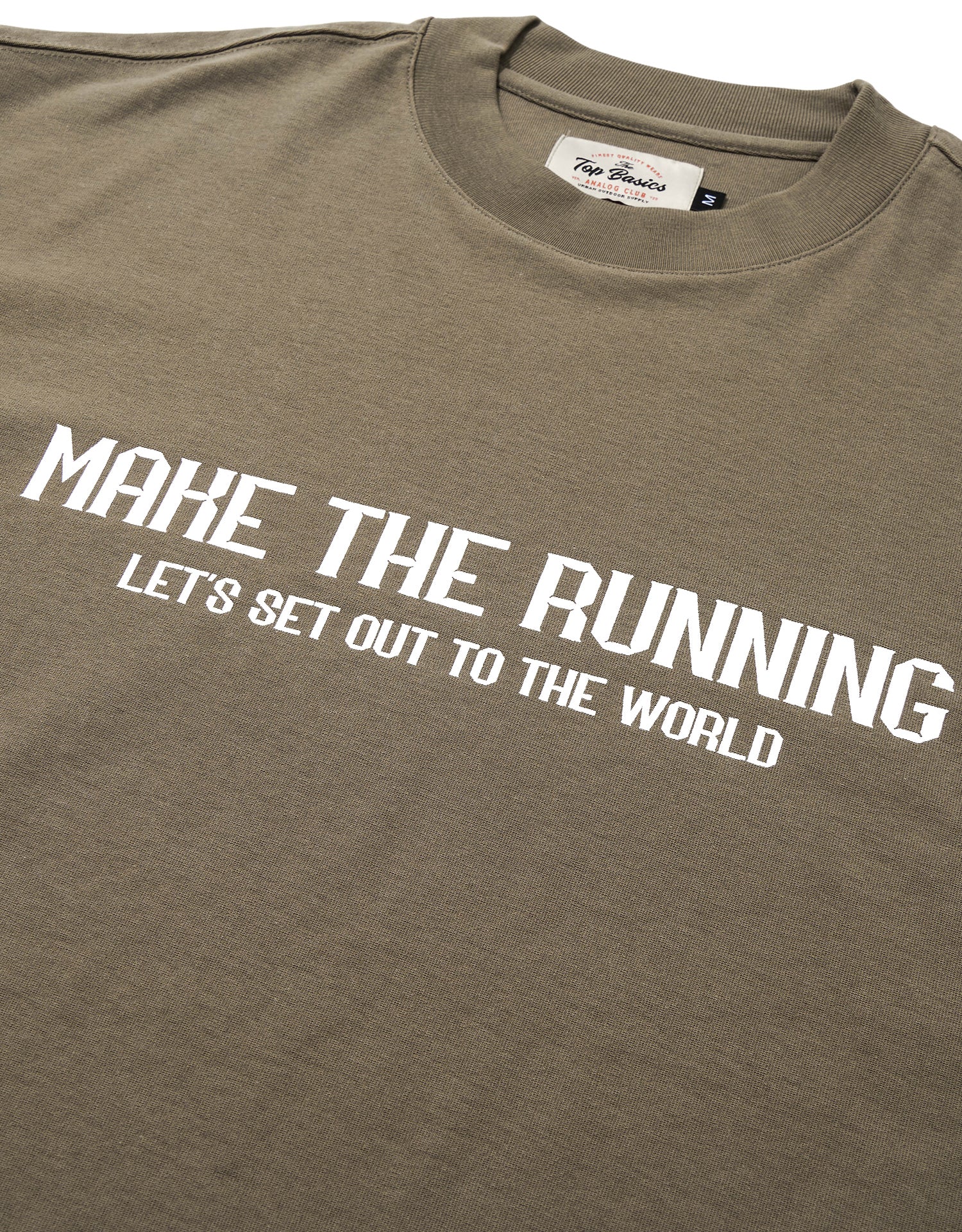 TopBasics Make The Running Printed T-Shirt