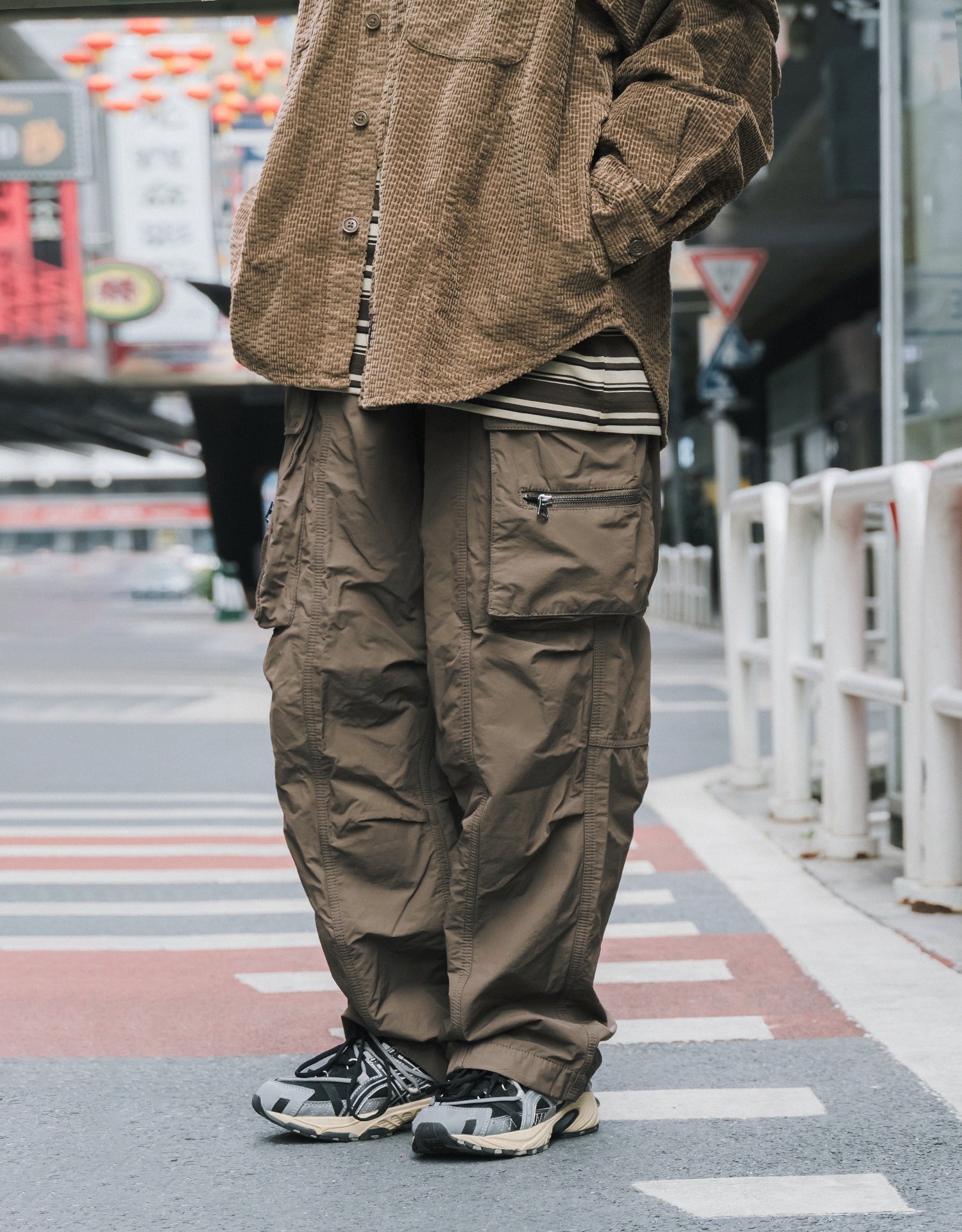 M.T. Eight Pockets Straight Leg Cargo Pants