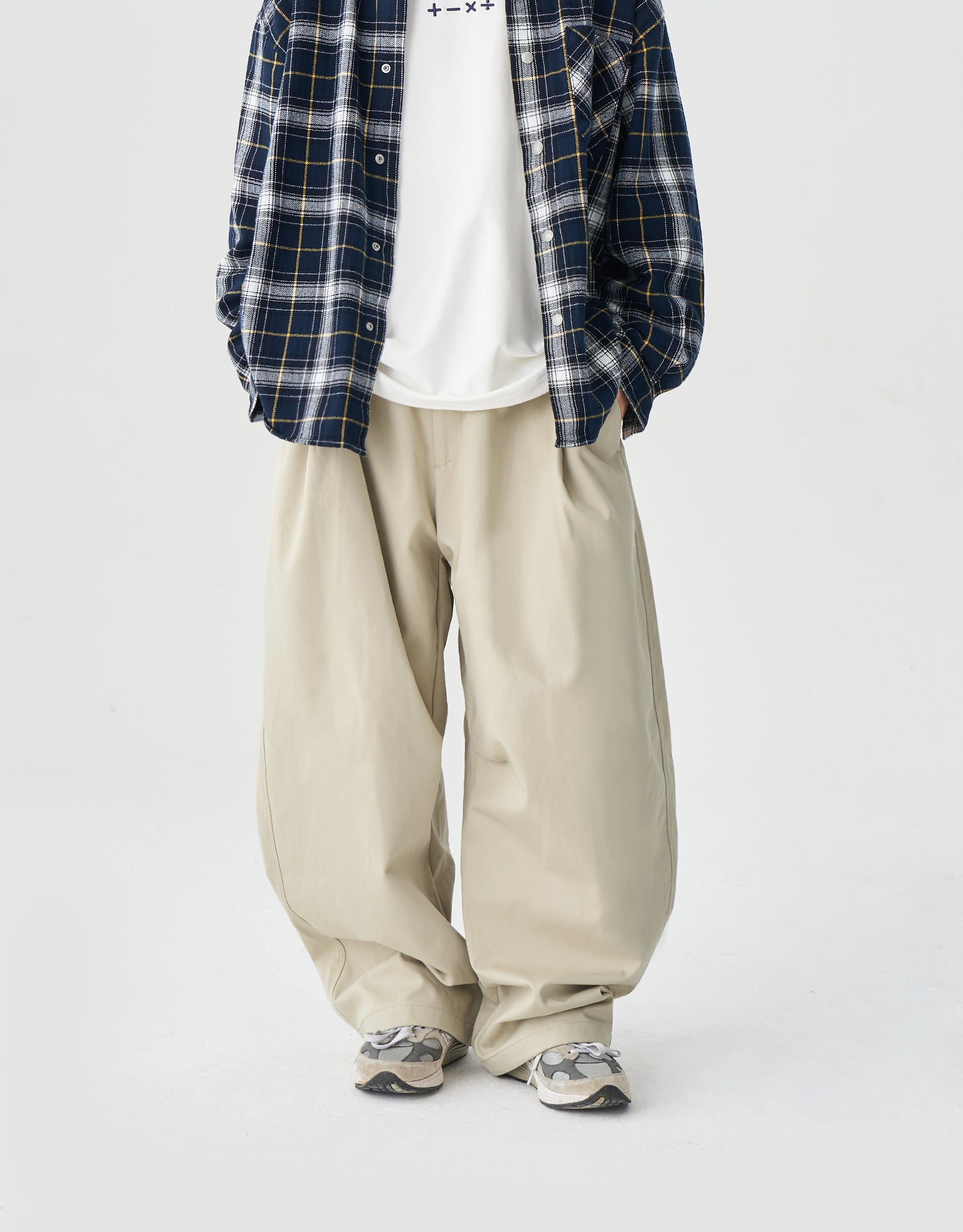 TopBasics Cotton Barrel Pants