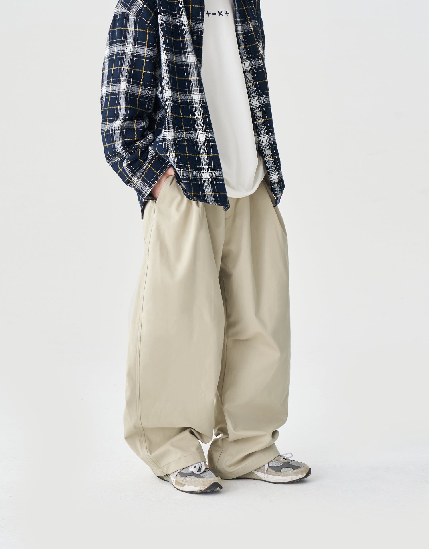 TopBasics Cotton Barrel Pants