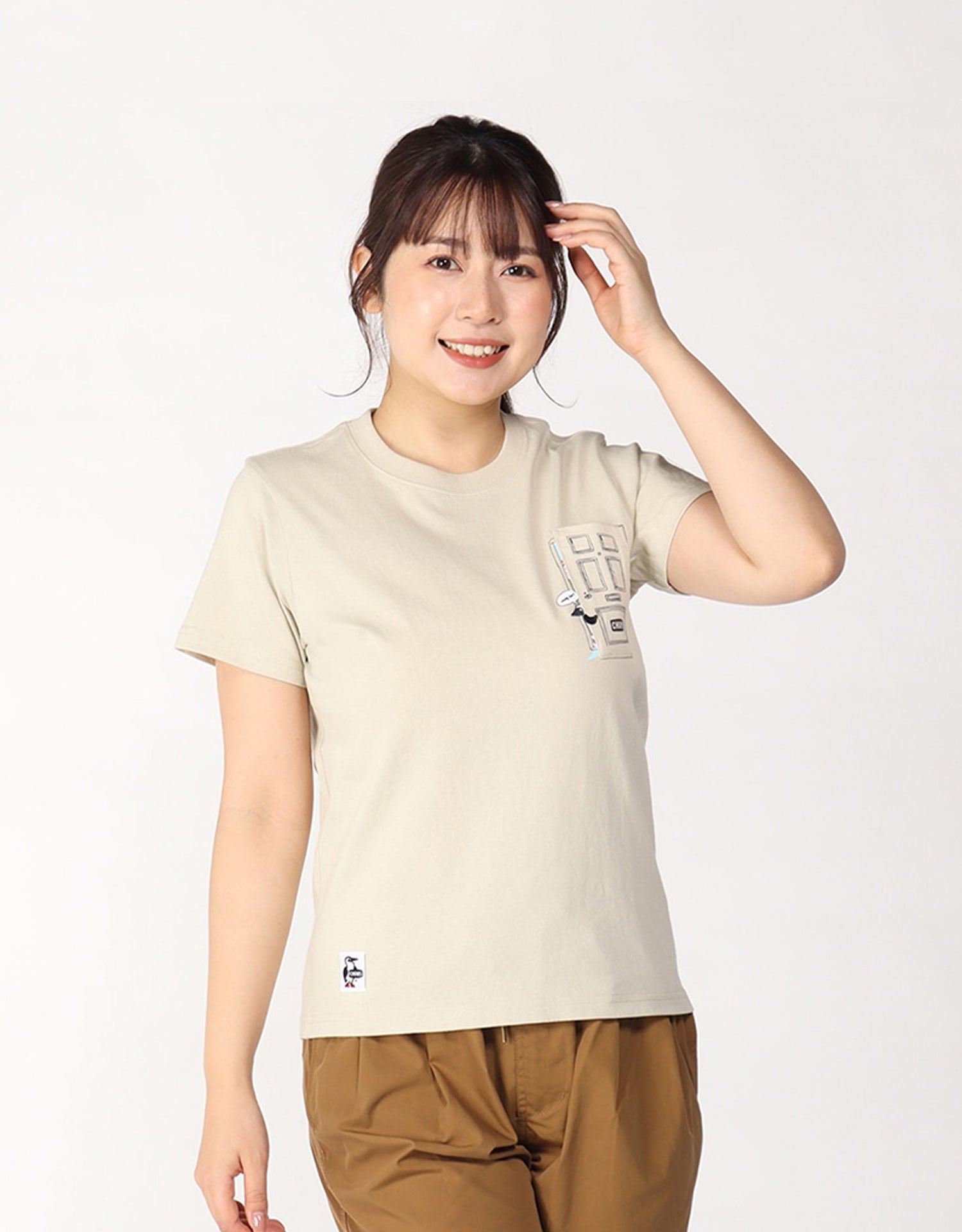 Chums Go Outdoor Pocket T-Shirt Ms