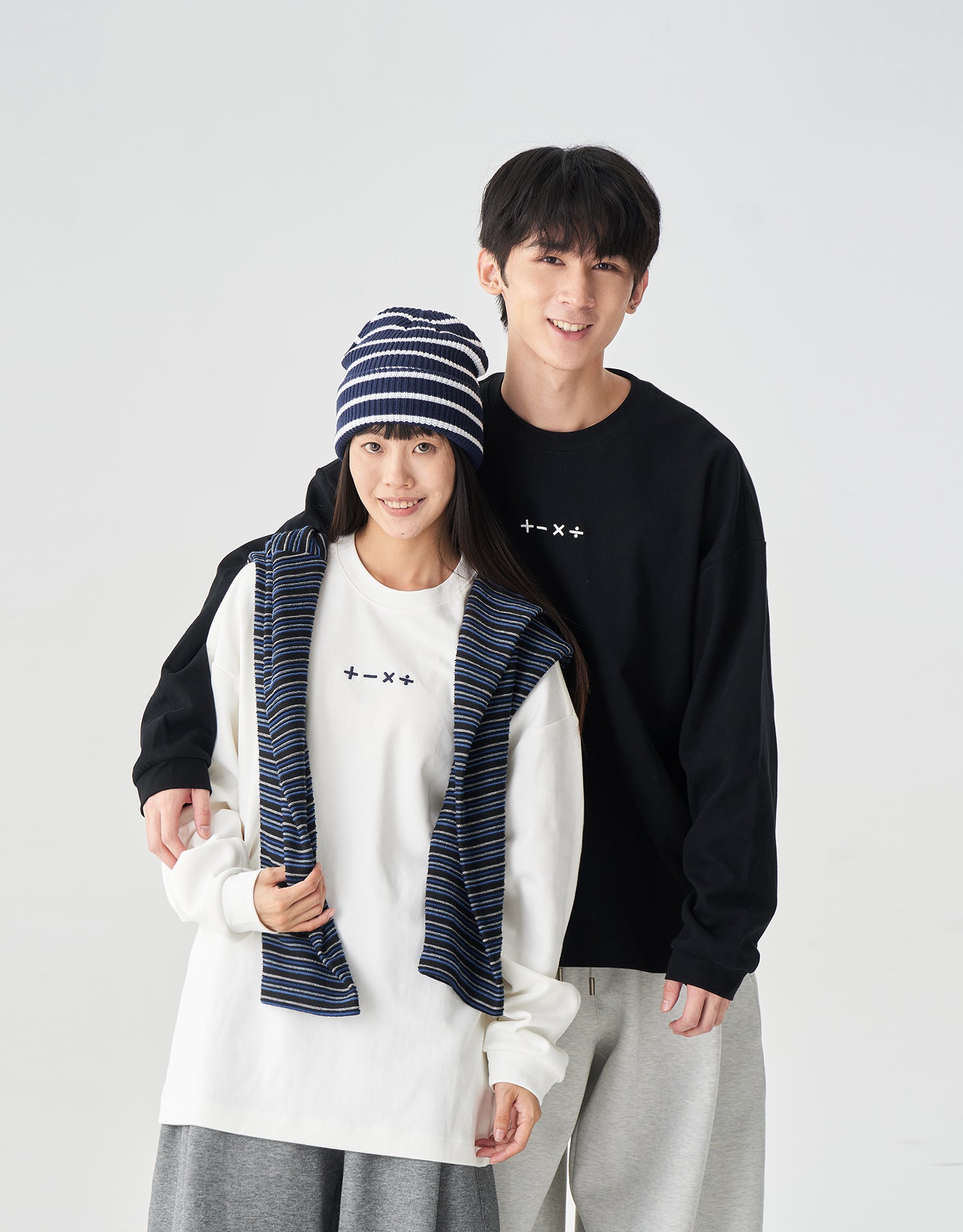 TopBasics Math Symbol L/S T-Shirt