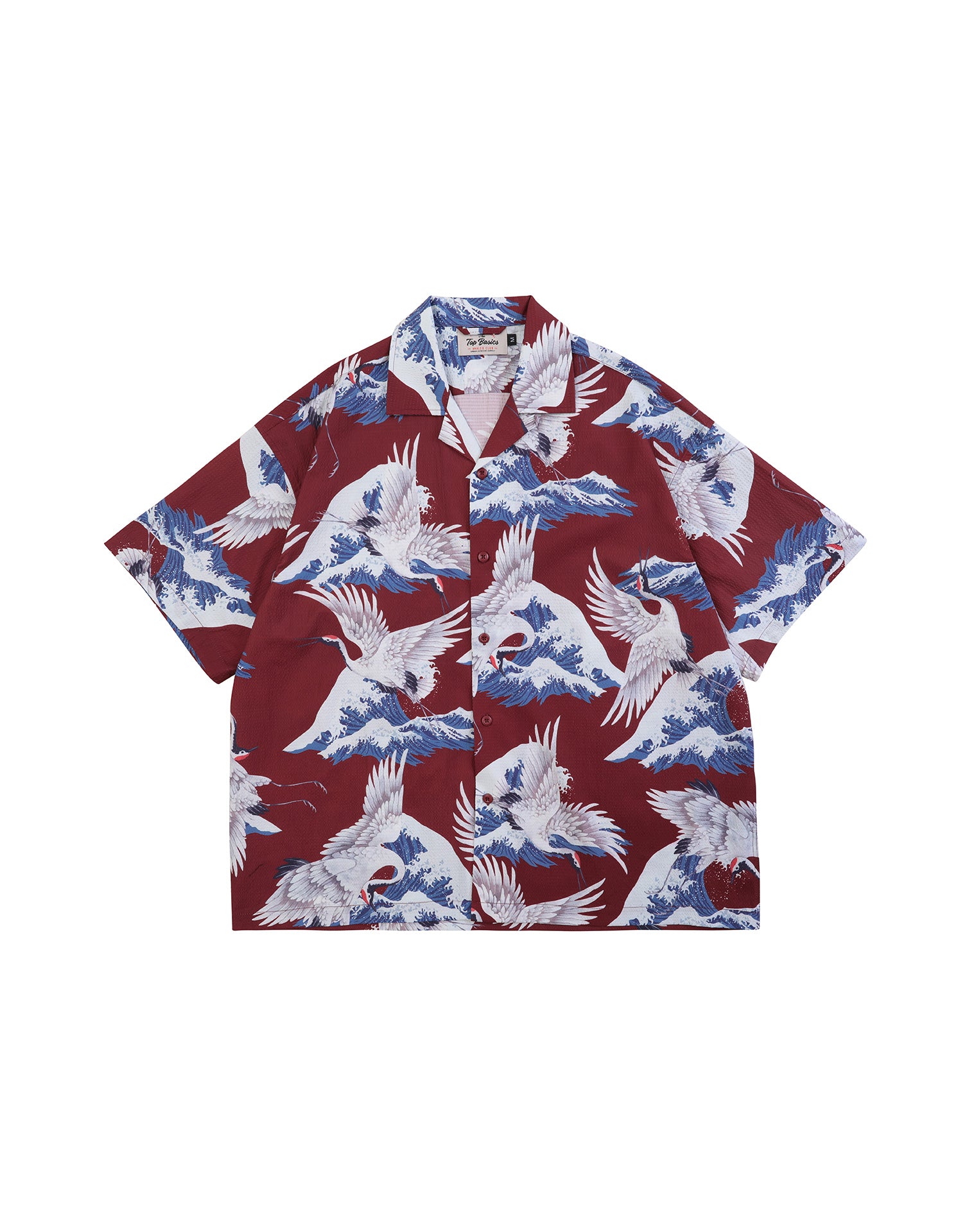 TopBasics Crane Aloha Shirt