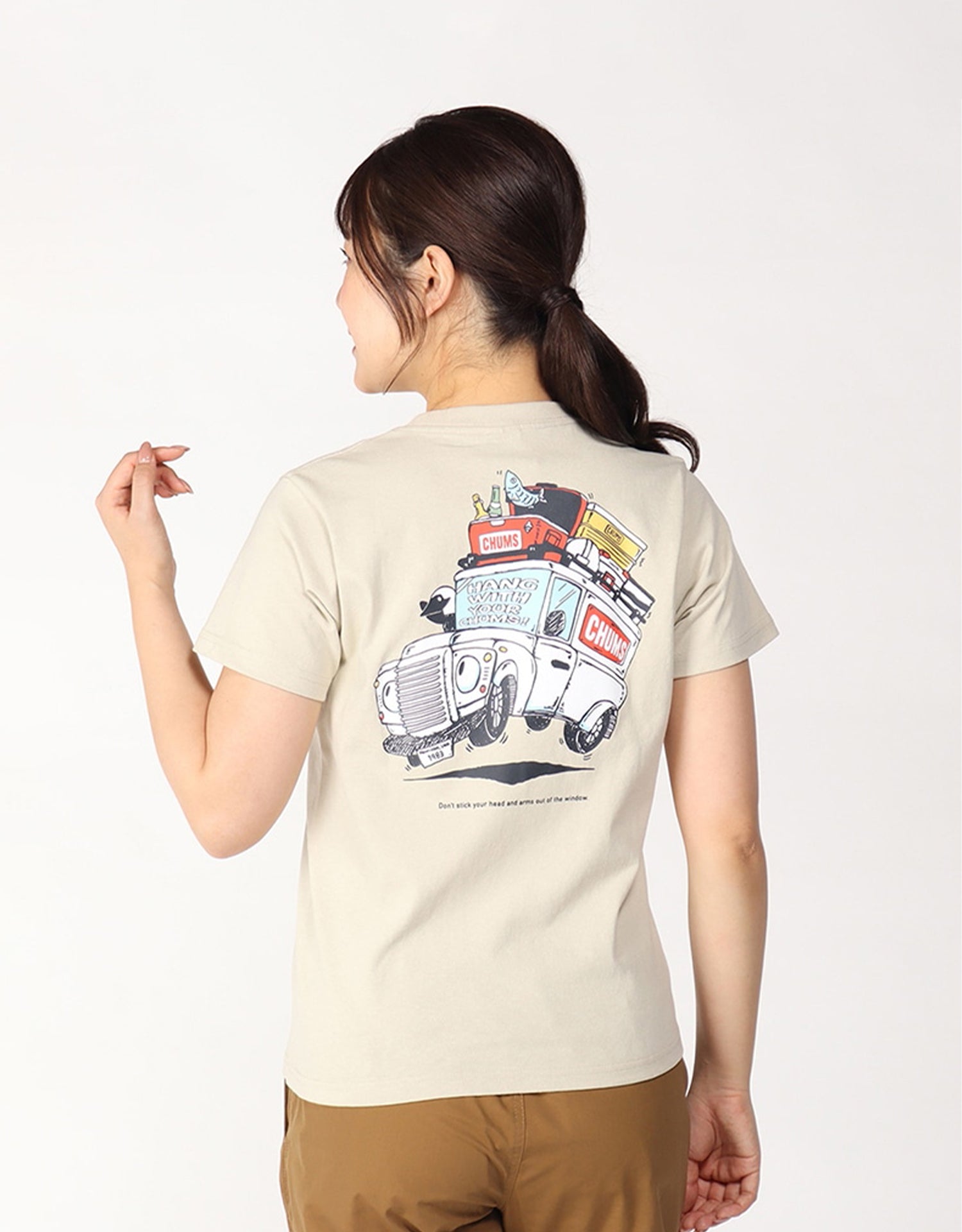 Chums Go Outdoor Pocket T-Shirt Ms