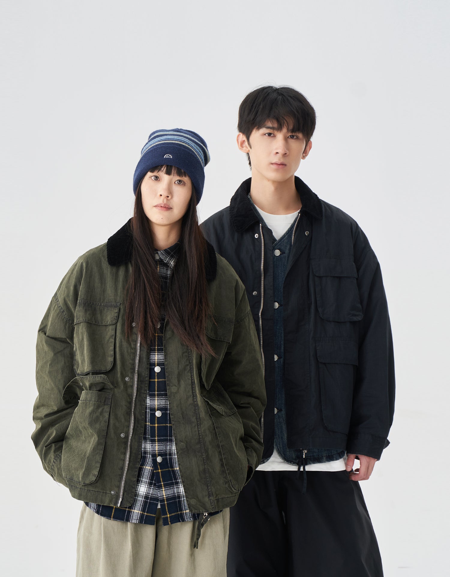 TopBasics Pockets Washed Blouson