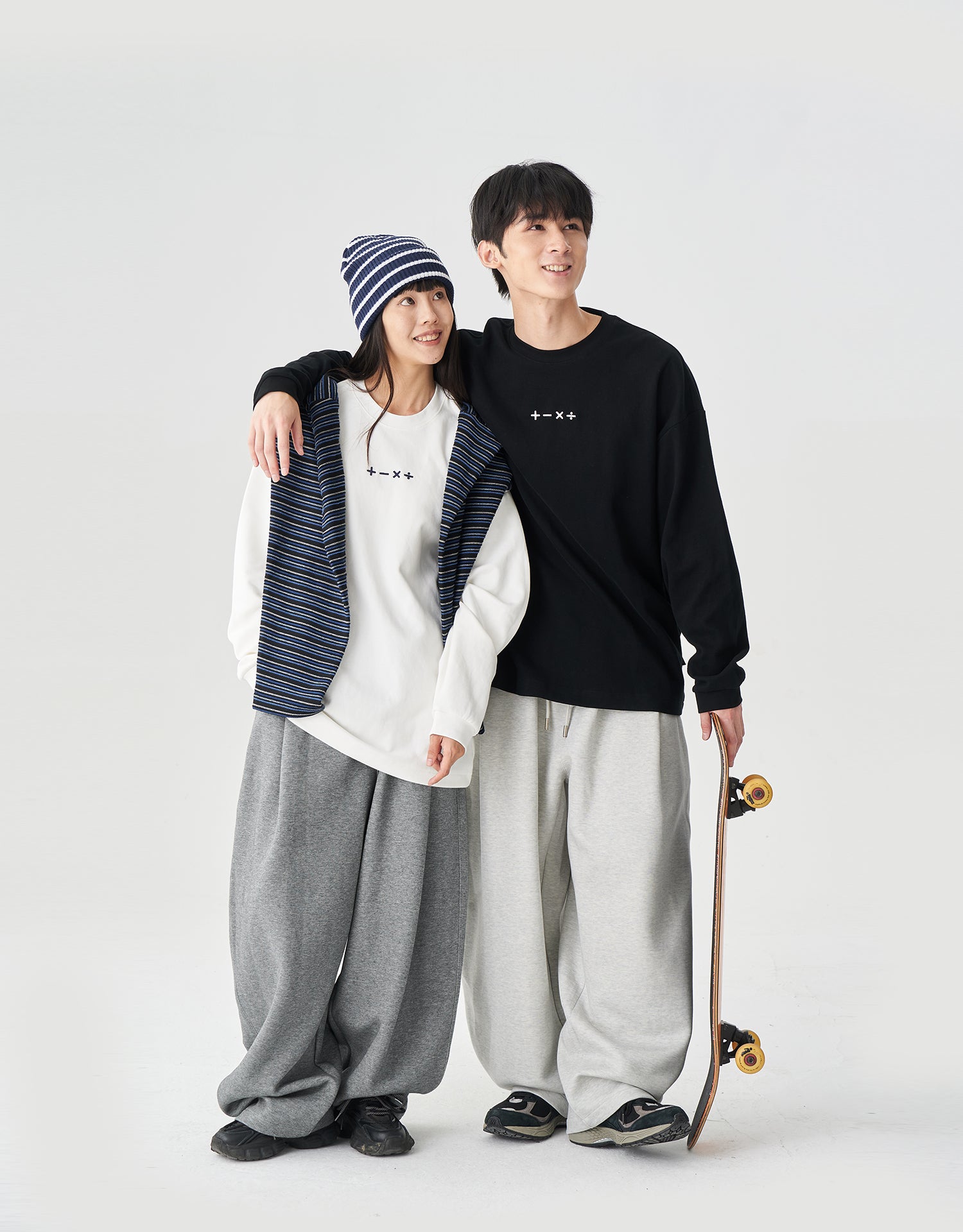 TopBasics Math Symbol L/S T-Shirt