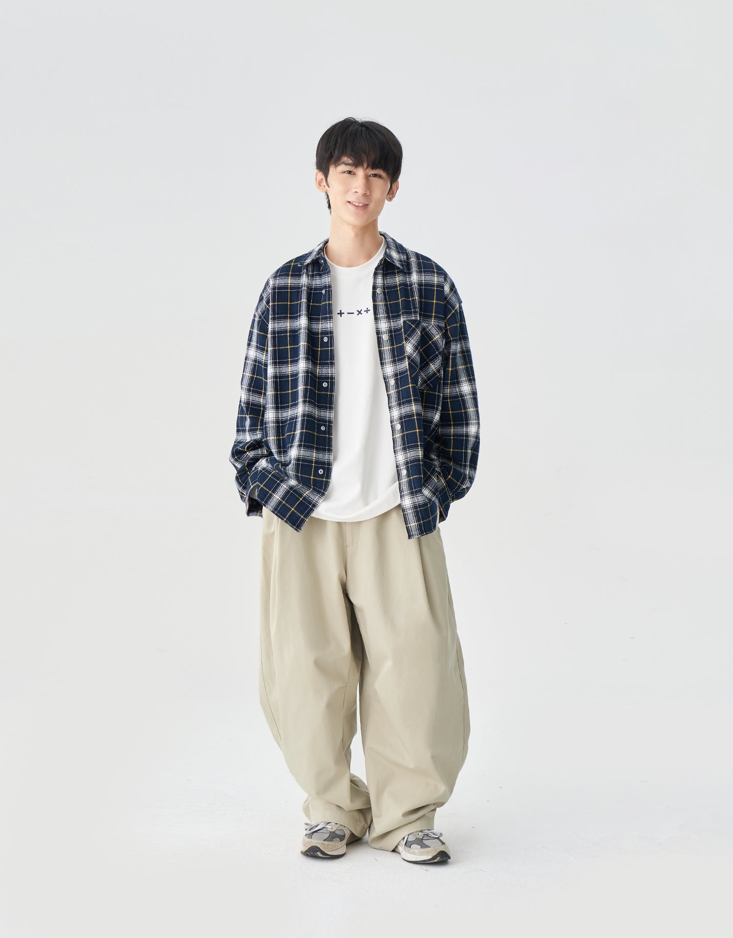 TopBasics Cotton Barrel Pants