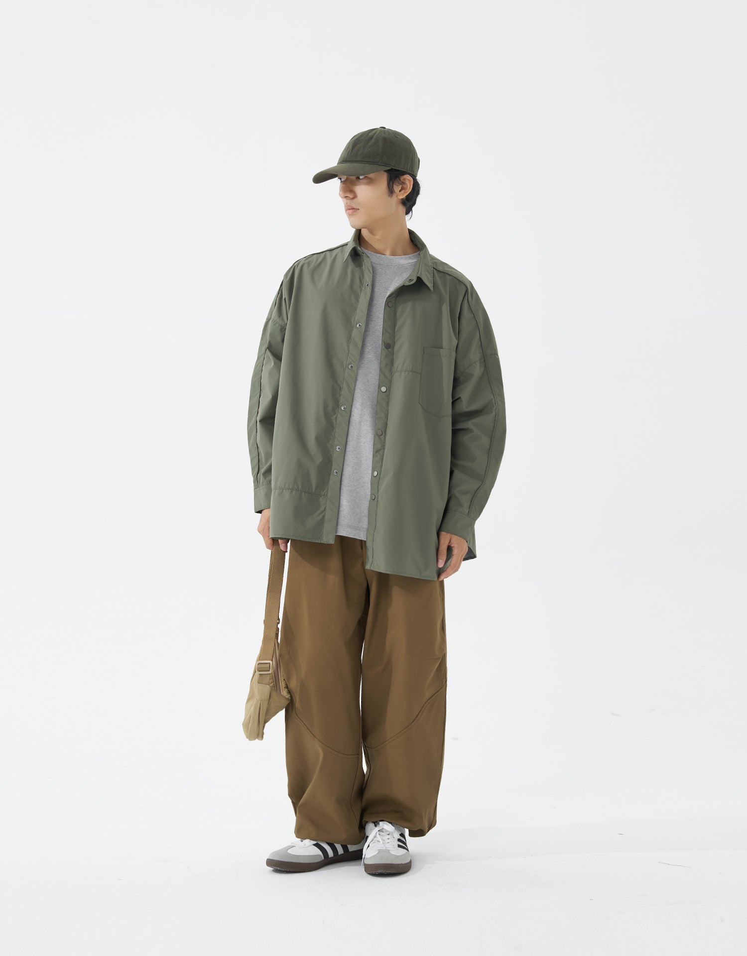 TopBasics Utility Wide Pants