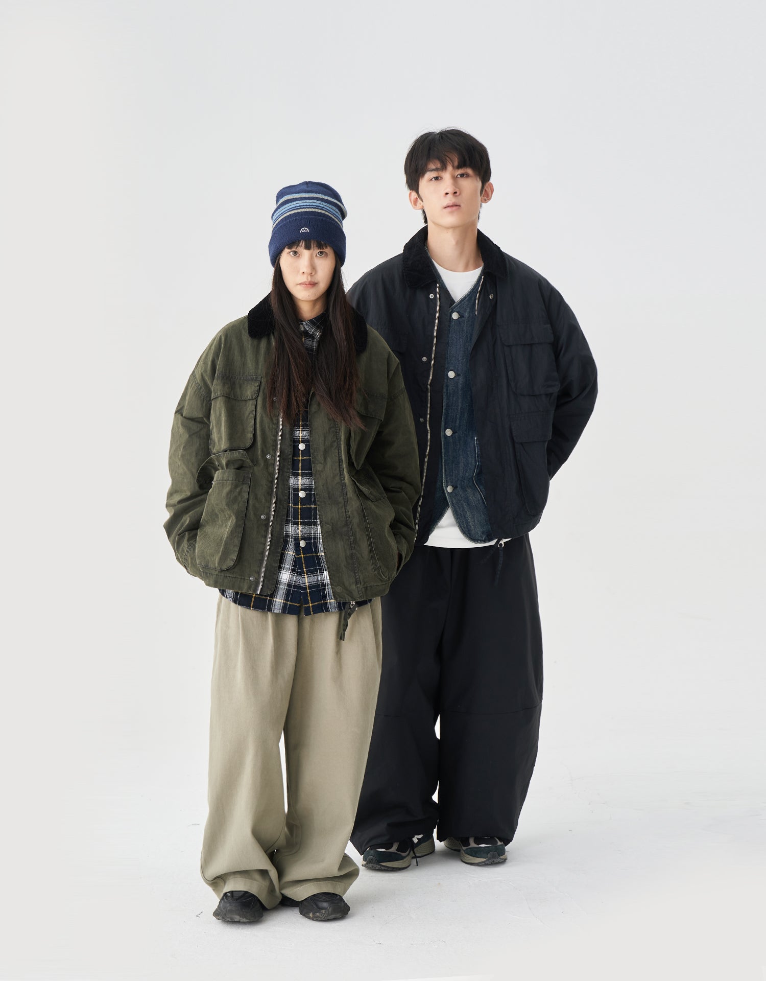 TopBasics Pockets Washed Blouson