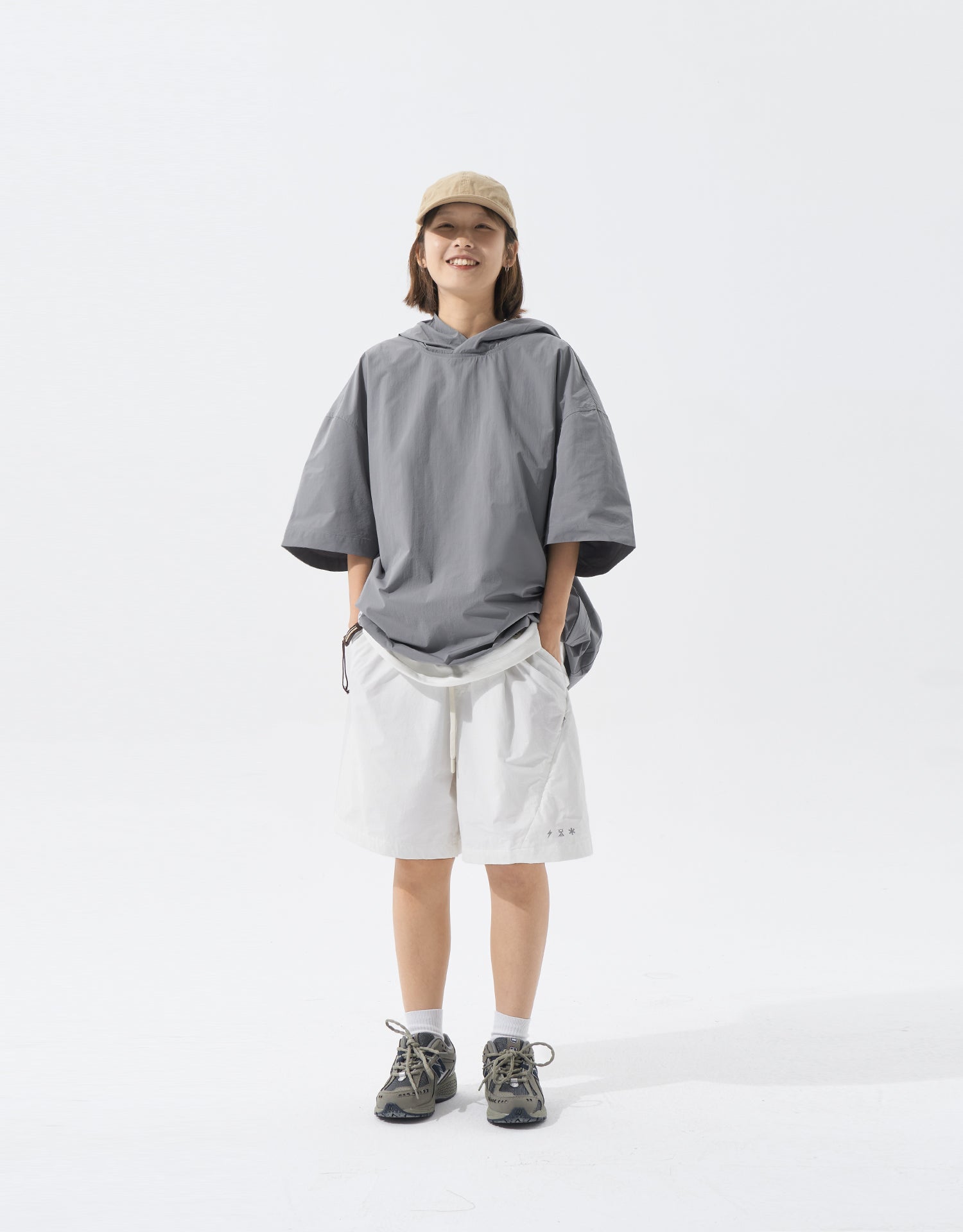 TopBasics Three Pockets Utility Shorts