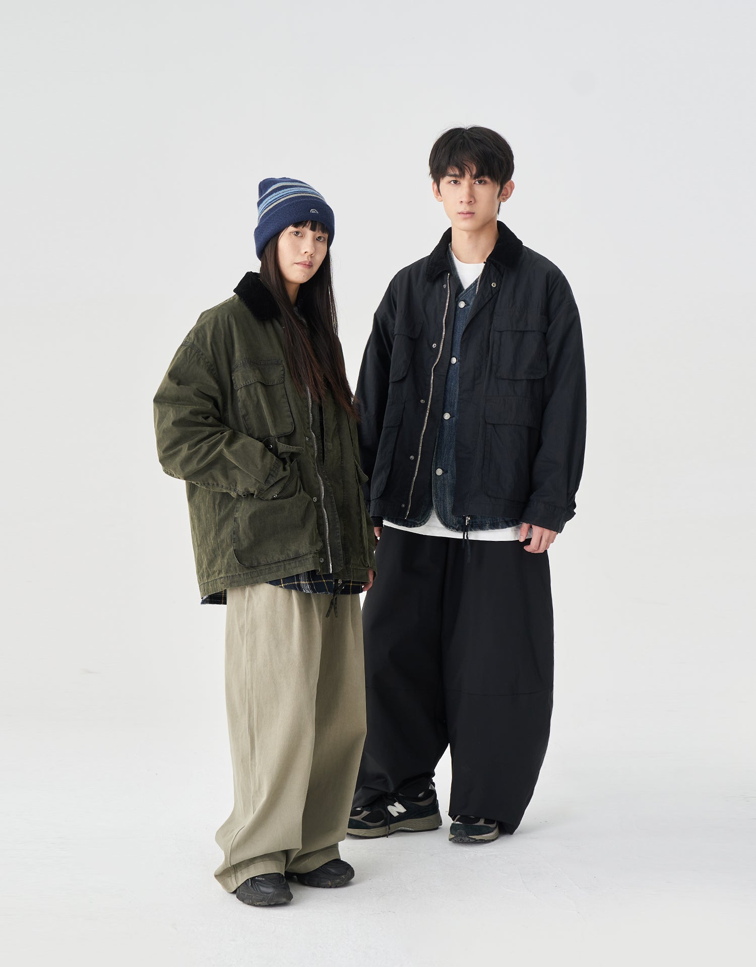 TopBasics Pockets Washed Blouson