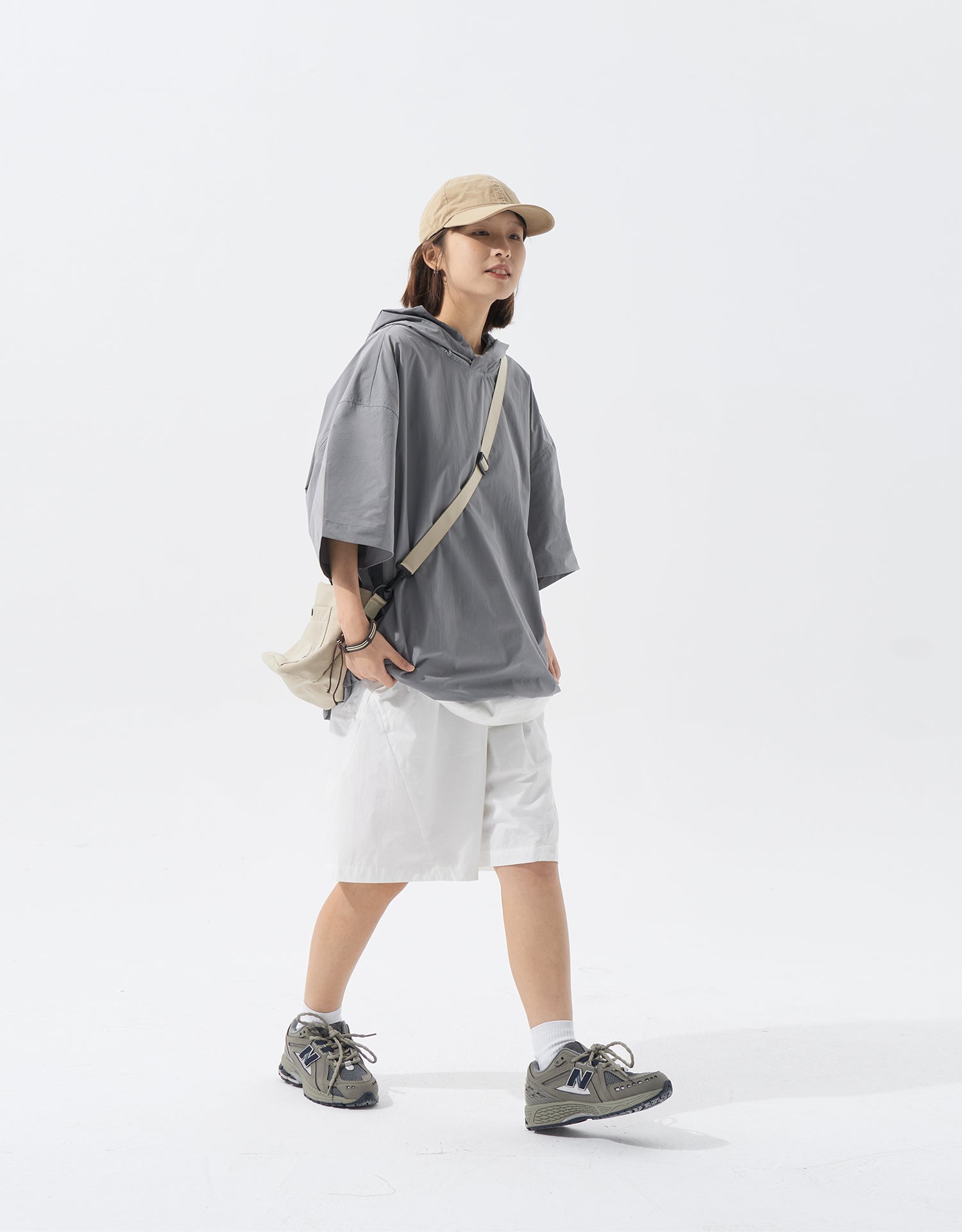 TopBasics Three Pockets Utility Shorts