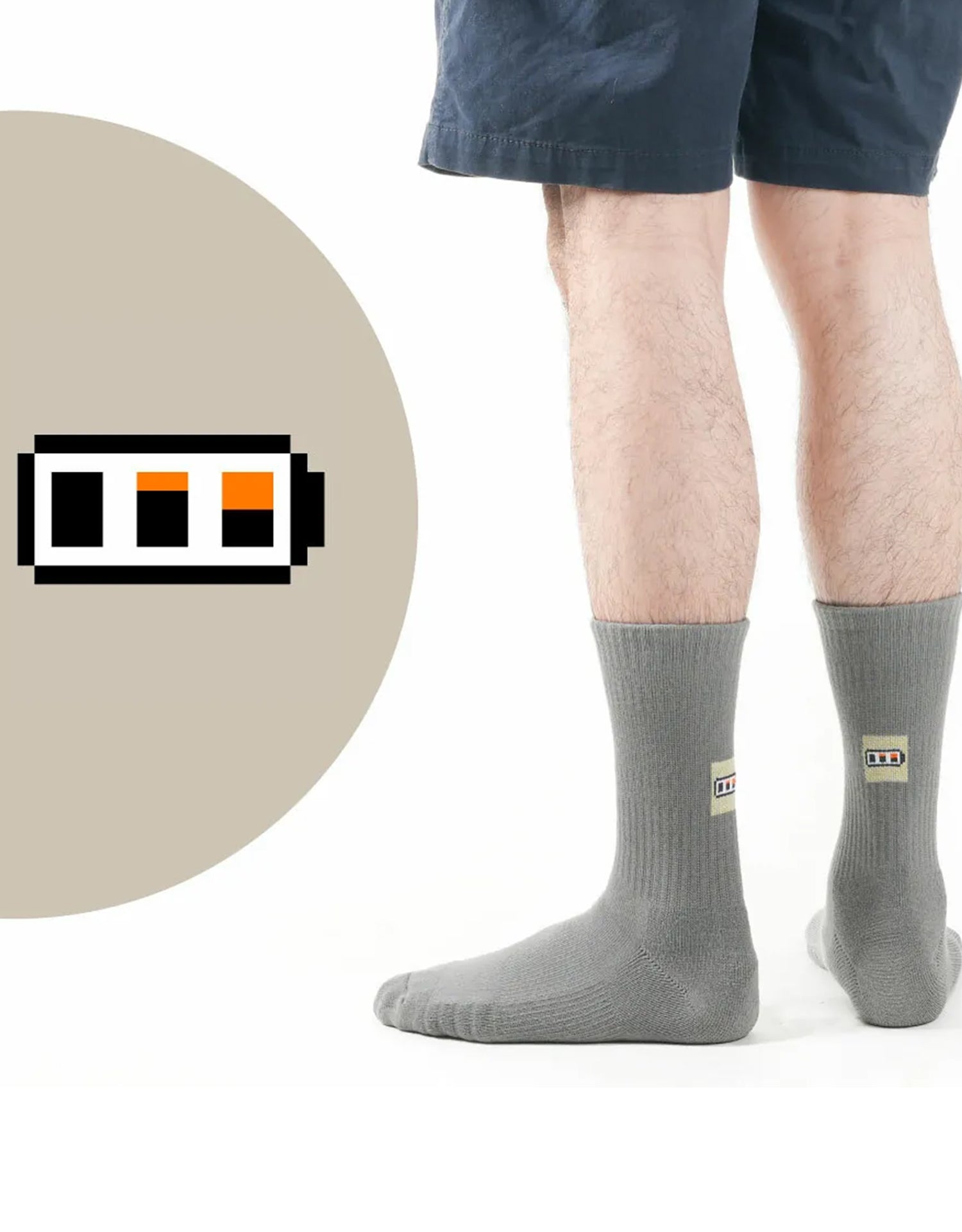 Sounds Good Daily Charge Half Socks