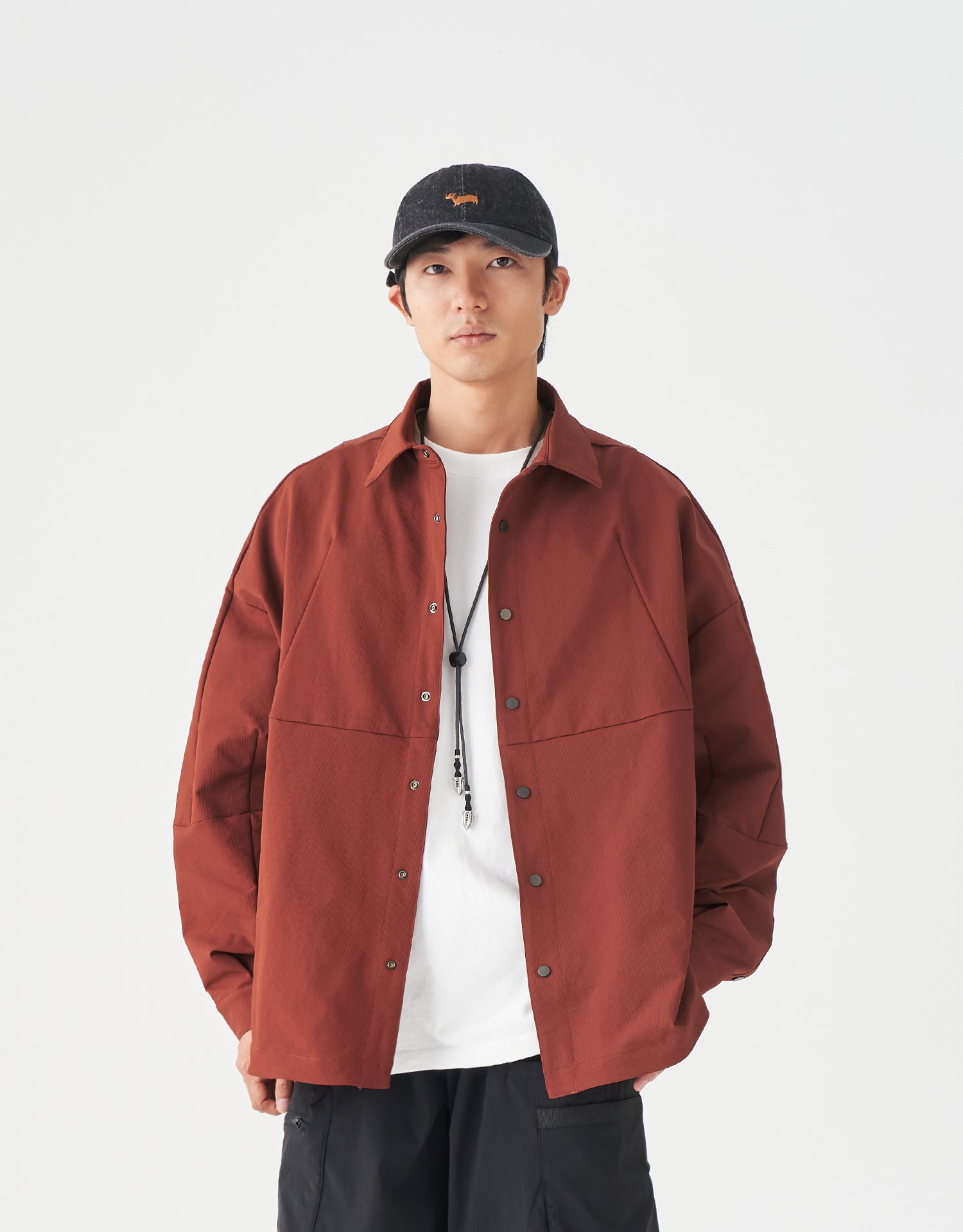 TopBasics Pleat Coach Jacket