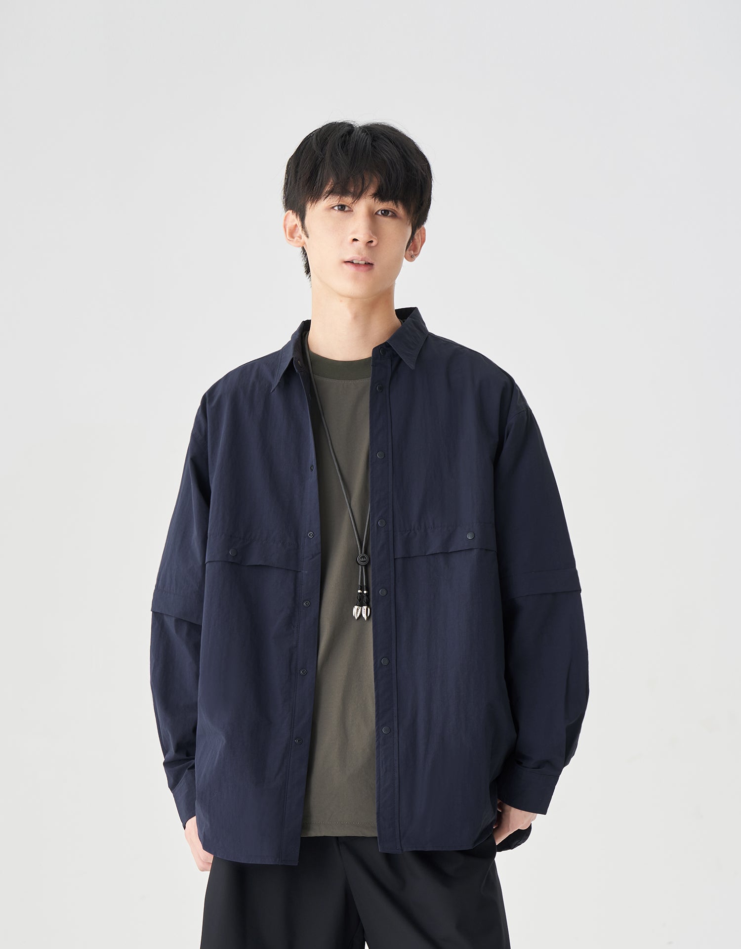 M.T. Detachable Sleeve Outdoor Shirt