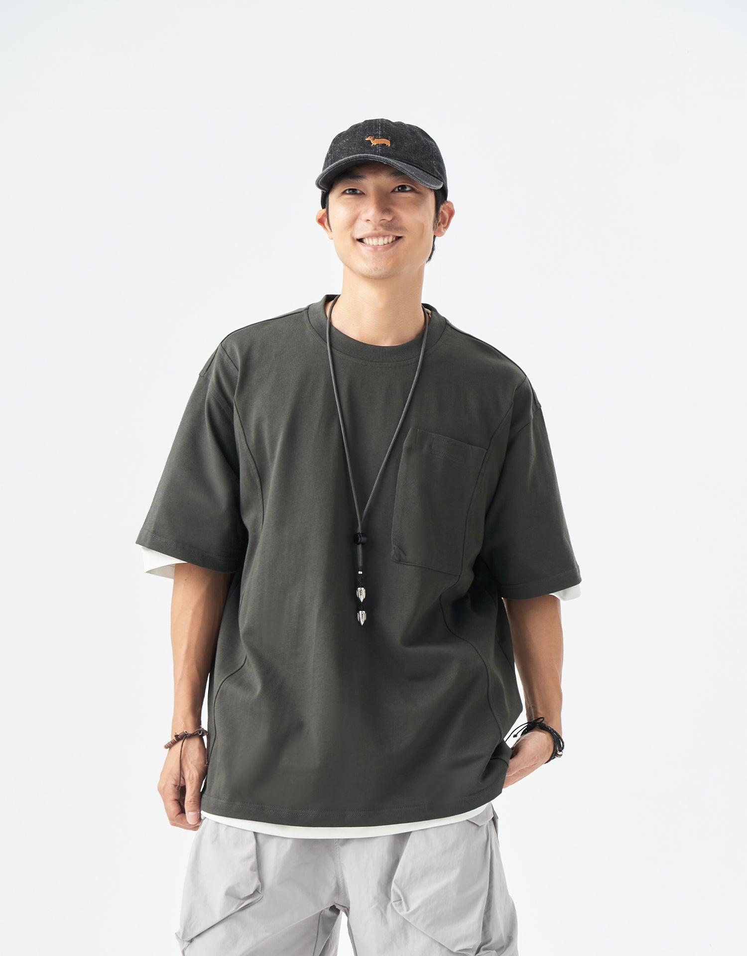TopBasics Pocket Seam T-Shirt