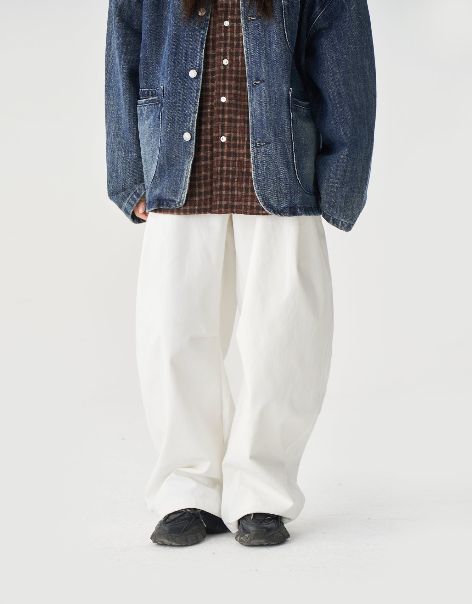 TopBasics Cotton Barrel Pants