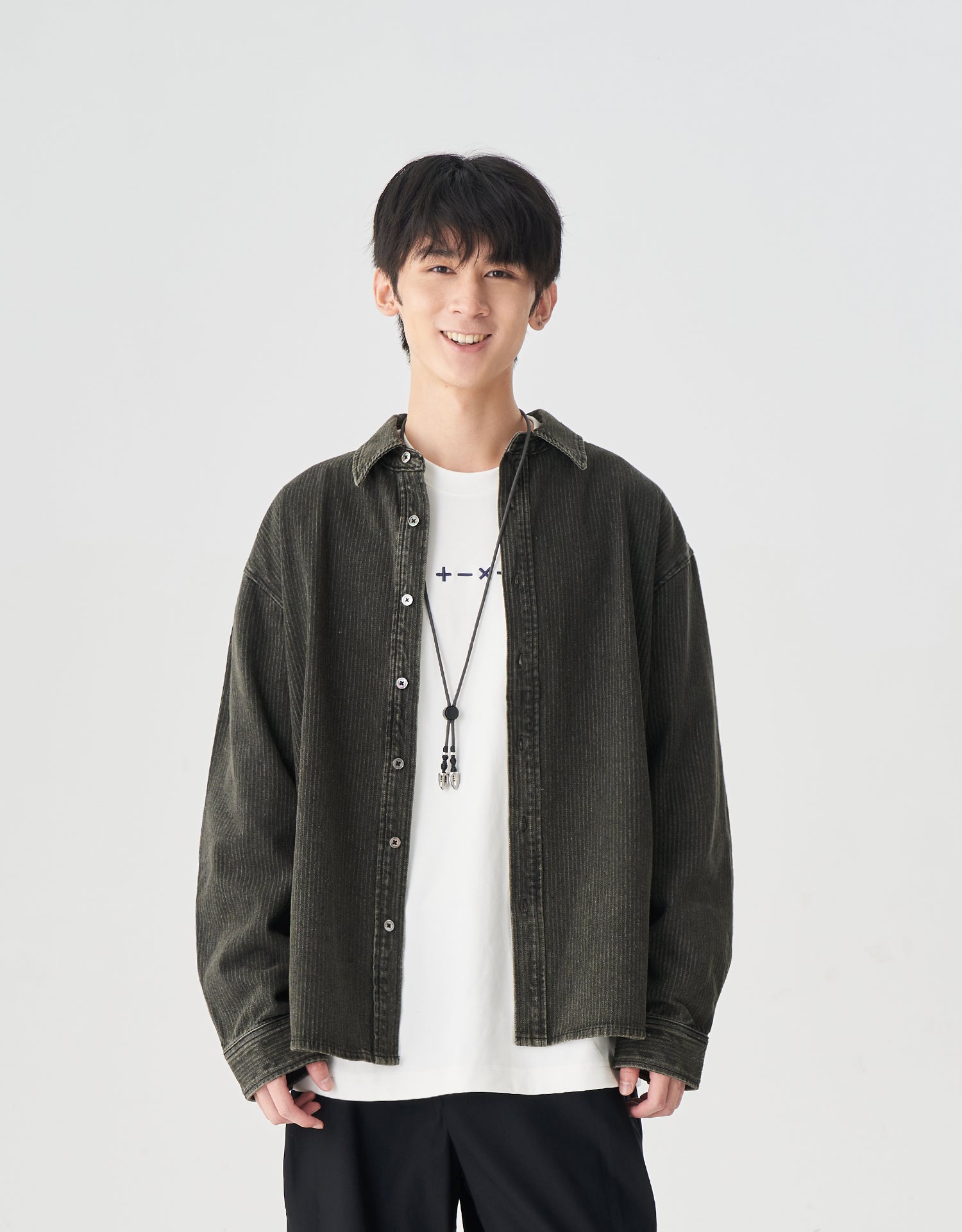 TopBasics Distressed Denim Shirt