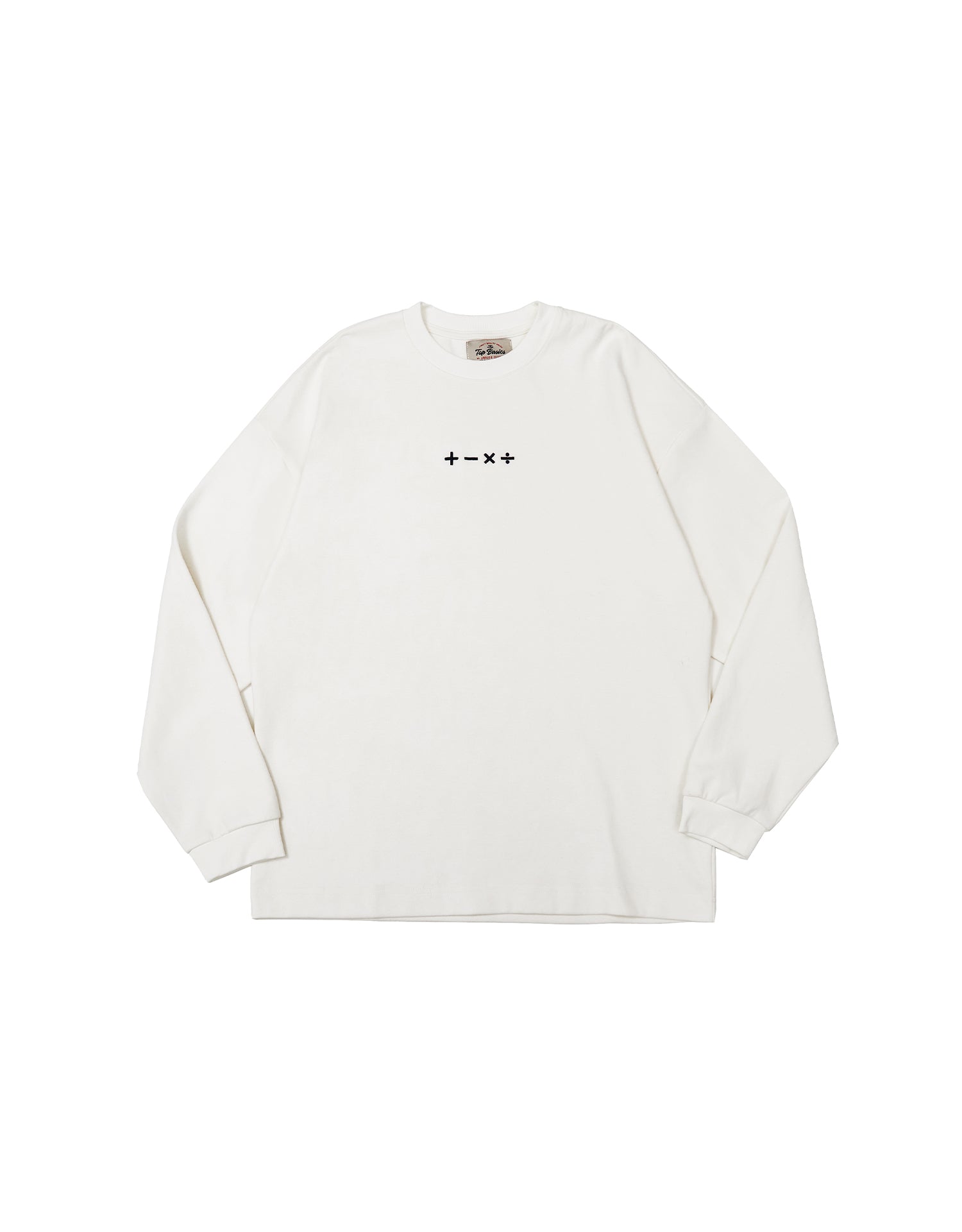 TopBasics Math Symbol L/S T-Shirt