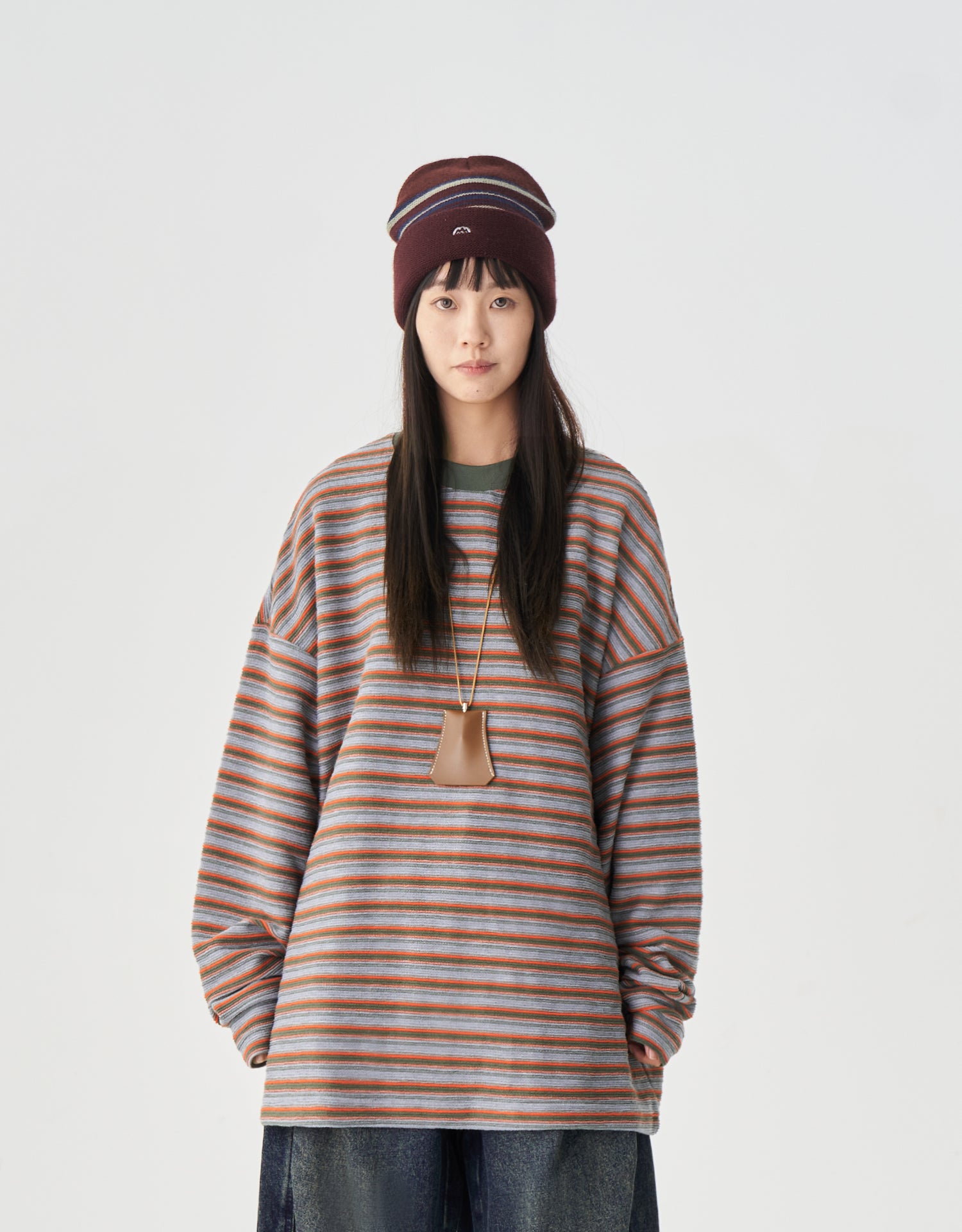 TopBasics Color Thin Stripe L/S T-Shirt