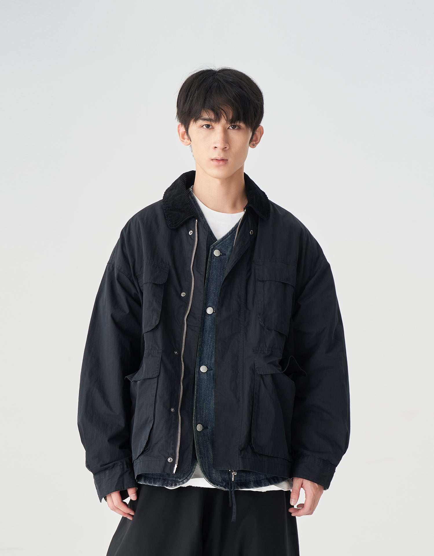 TopBasics Pockets Washed Blouson