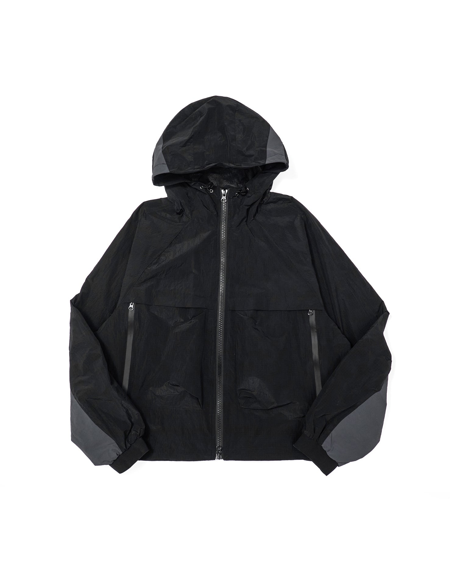 TopBasics Three Pockets Patchwork Windbreaker Jacket