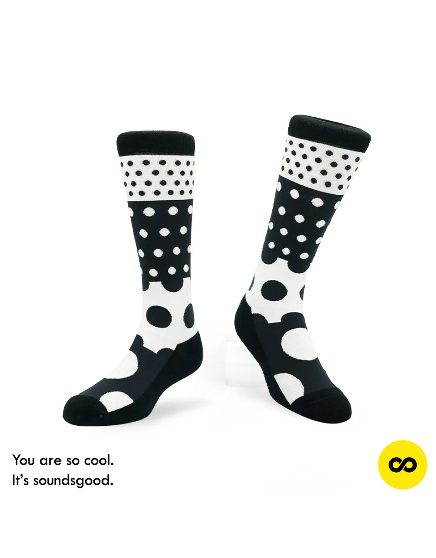 Sounds Good Vinyl Records Half Socks