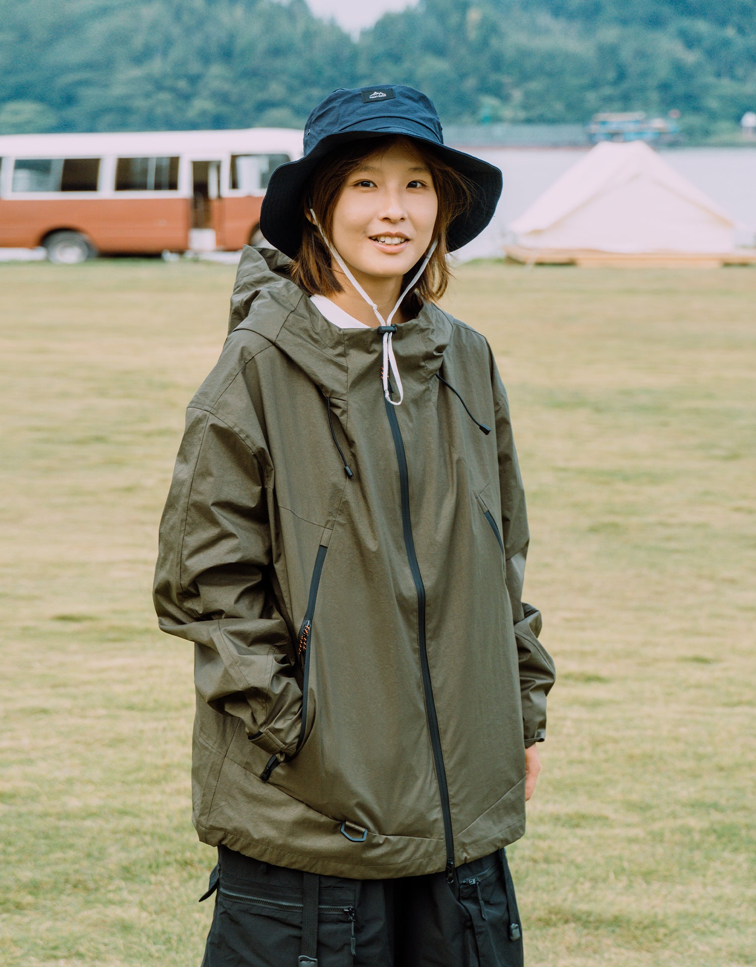 TopBasics Adventure Series Coated Outdoor Windbreaker Jacket