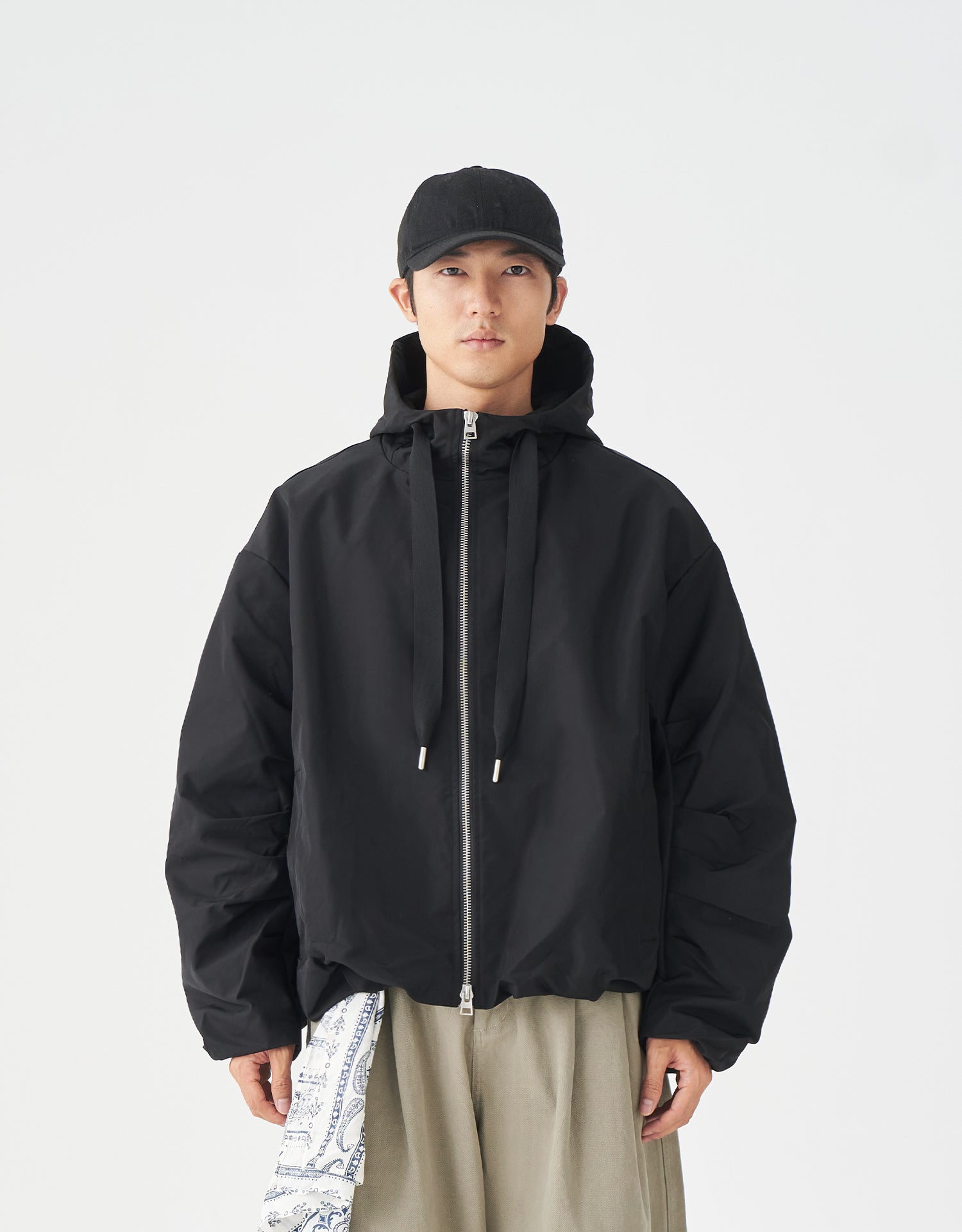 TopBasics Overfit Hooded Jacket