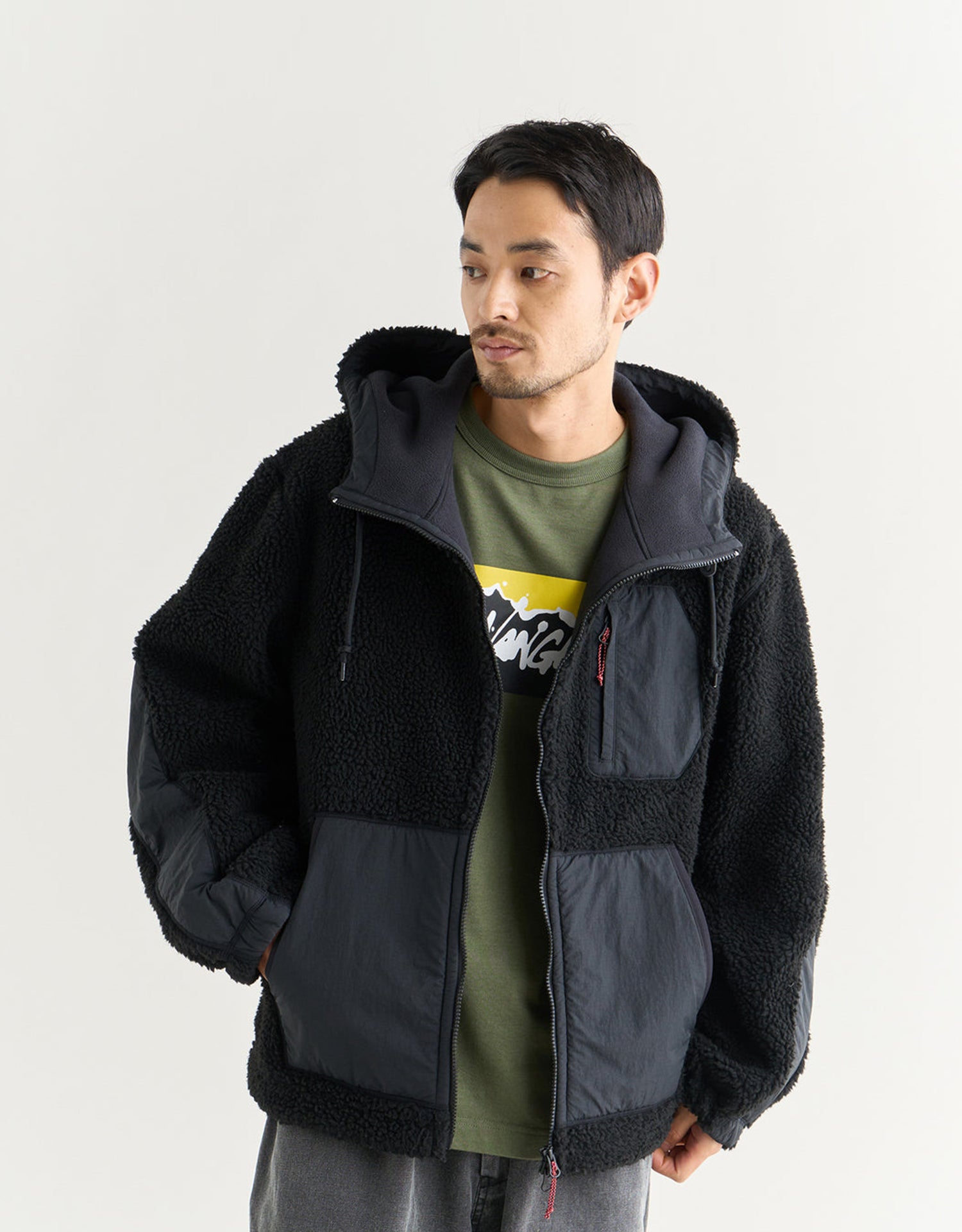 Nanga Boa Fleece Full Zip Parka