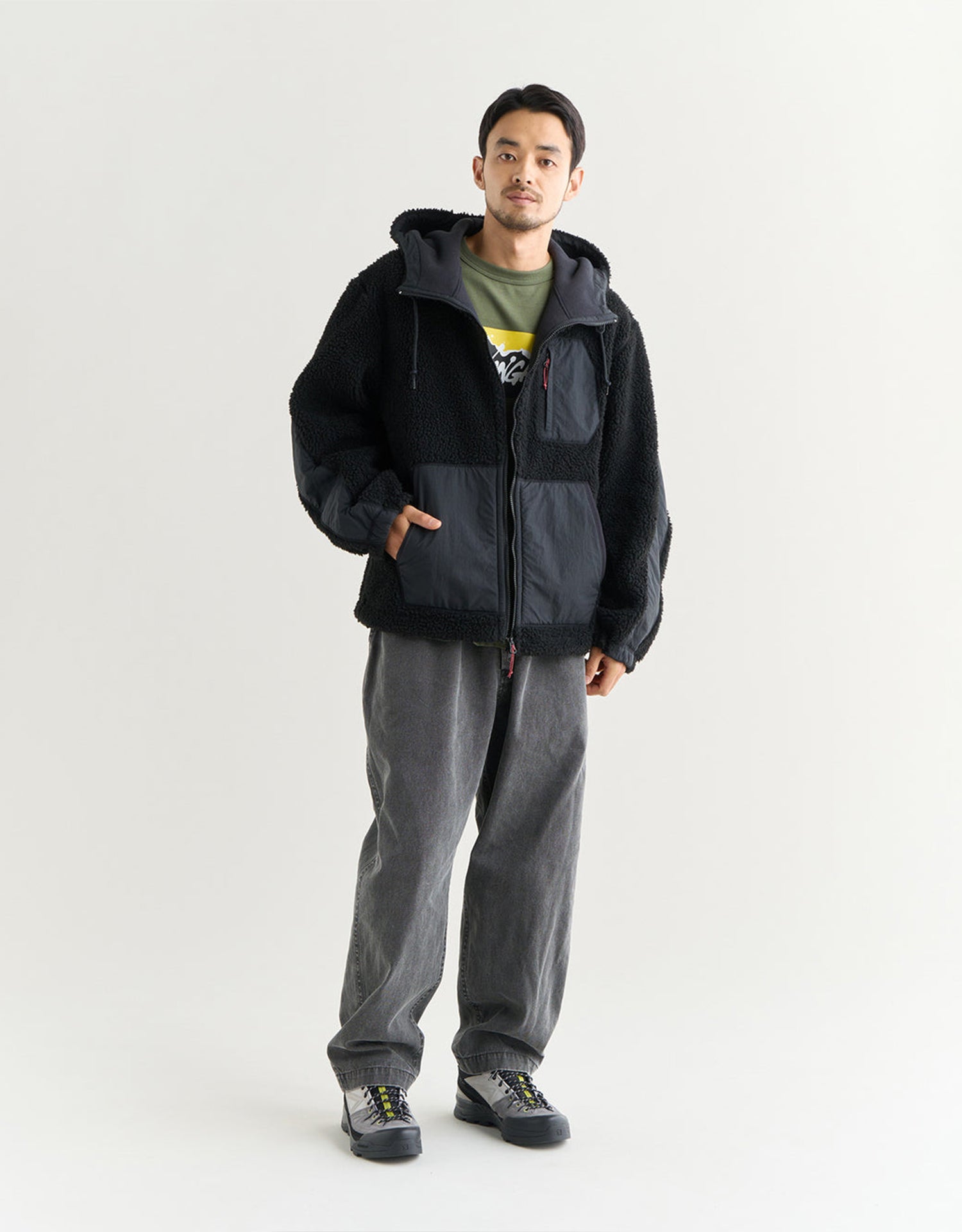 Nanga Boa Fleece Full Zip Parka