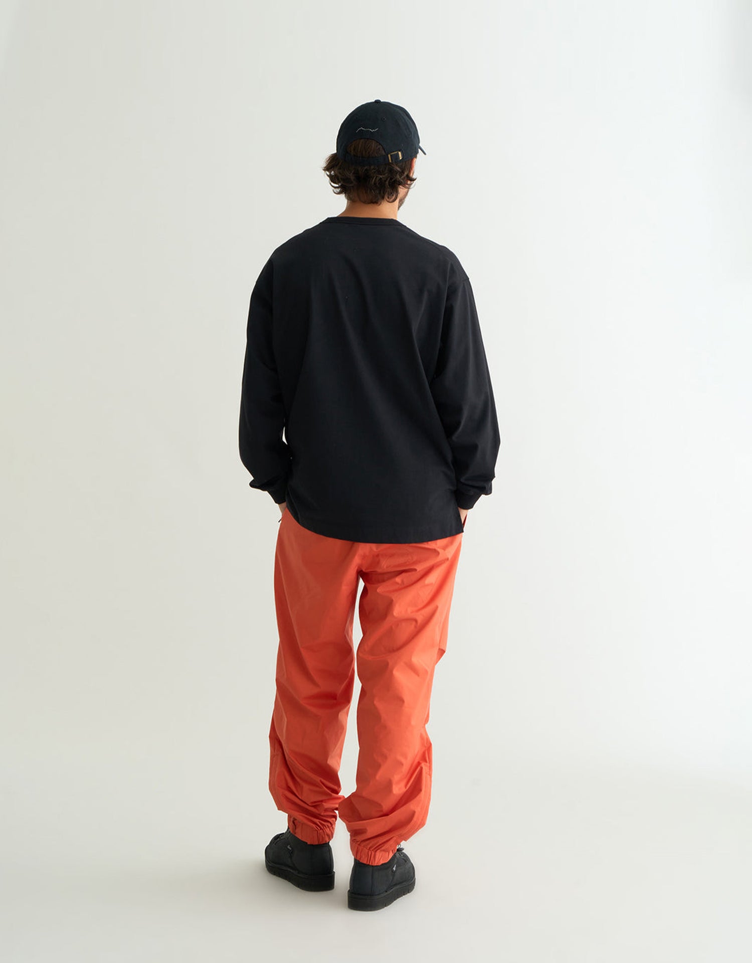 Nanga Eco Hybrid Box Logo Embroidery L/S Tee