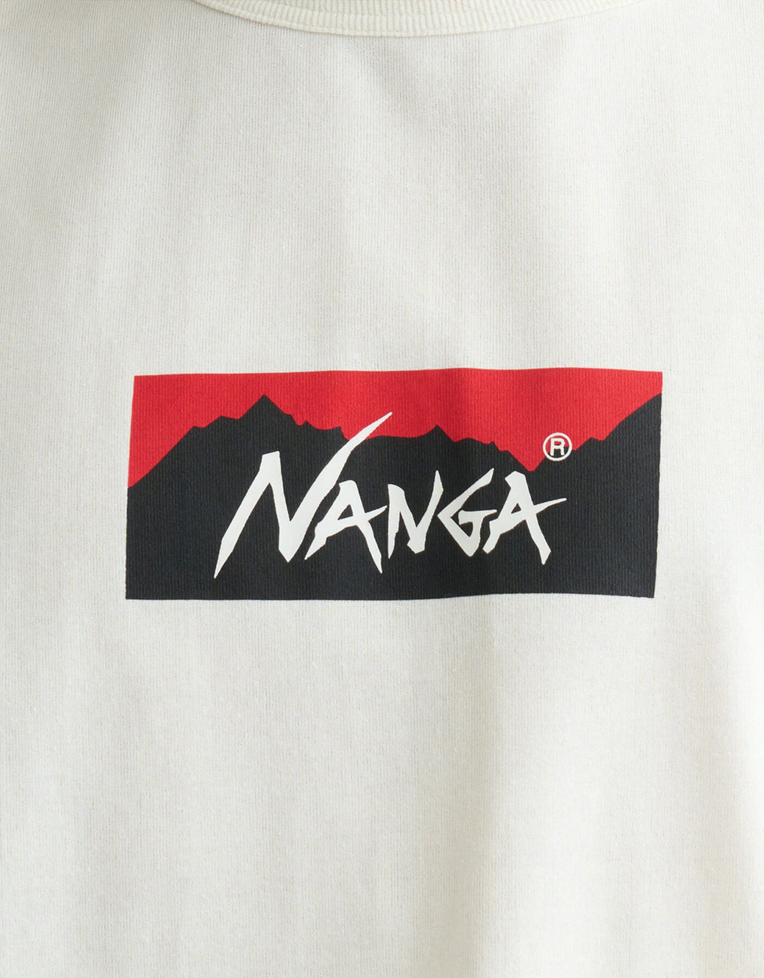Nanga Eco Hybrid Box Logo L/S Tee