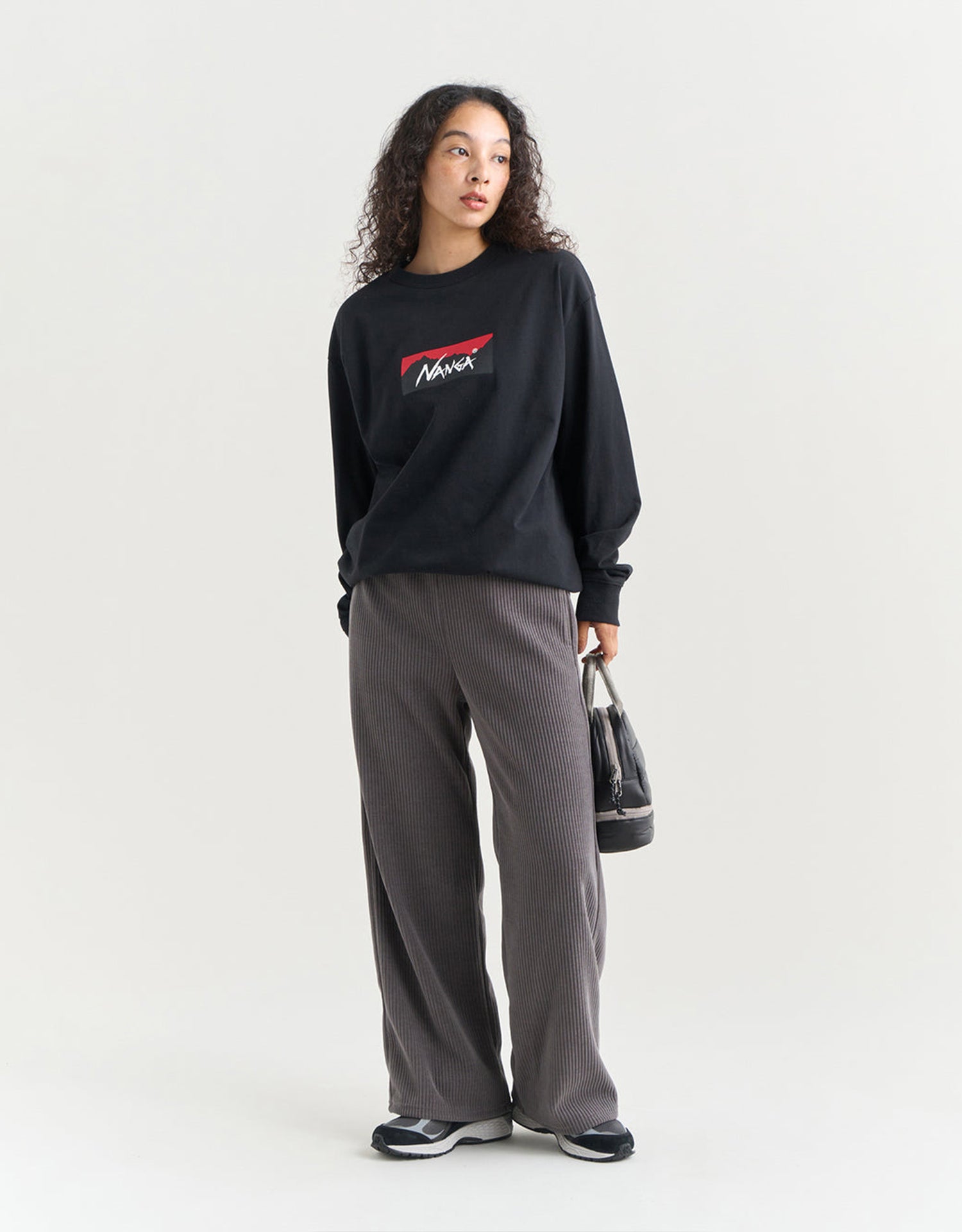 Nanga Eco Hybrid Box Logo L/S Tee