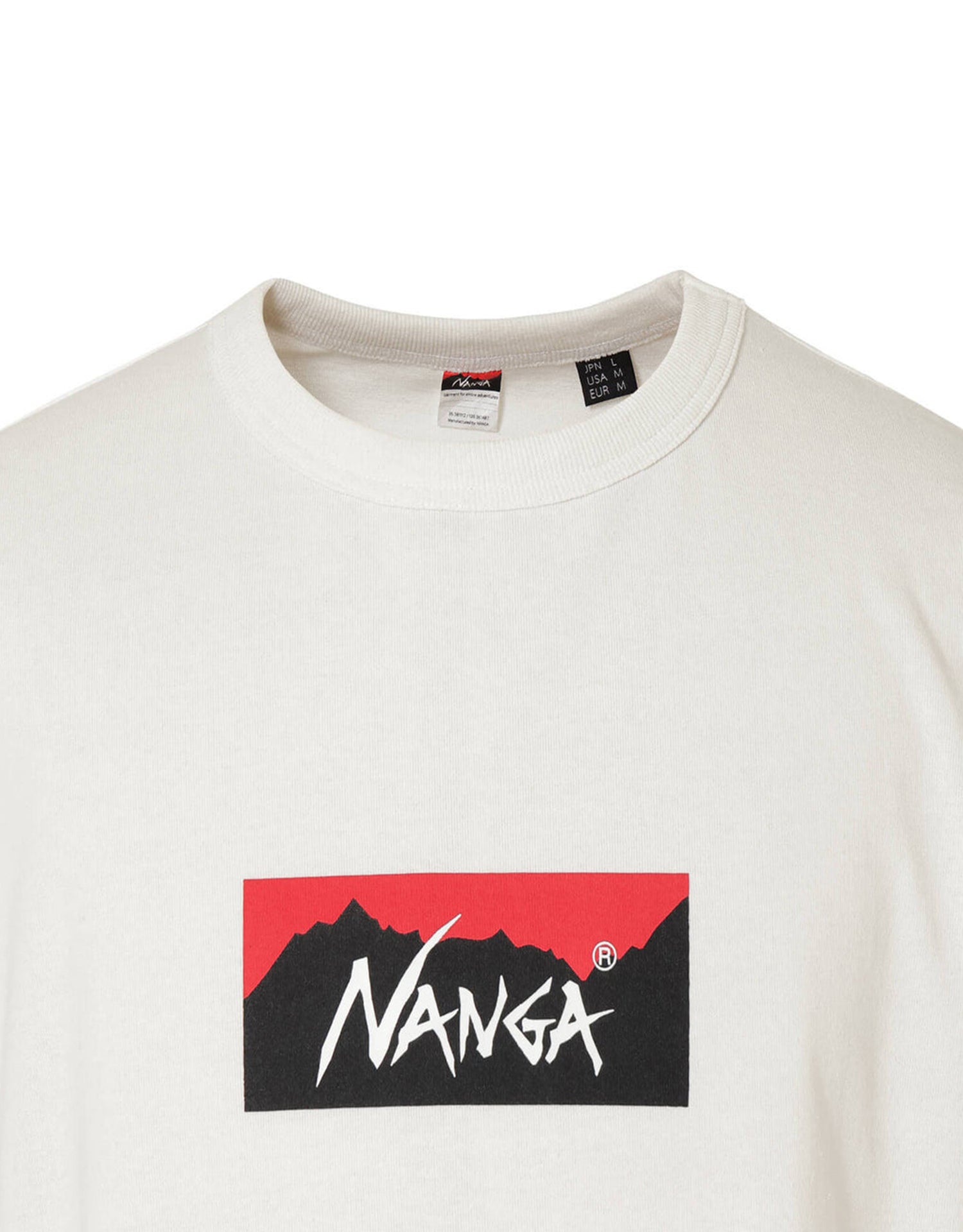 Nanga Eco Hybrid Box Logo L/S Tee