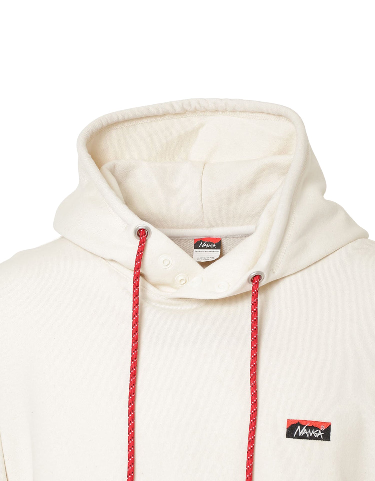 Nanga Eco Hybrid Mini Box Logo Embroidery Sweat Hoodie