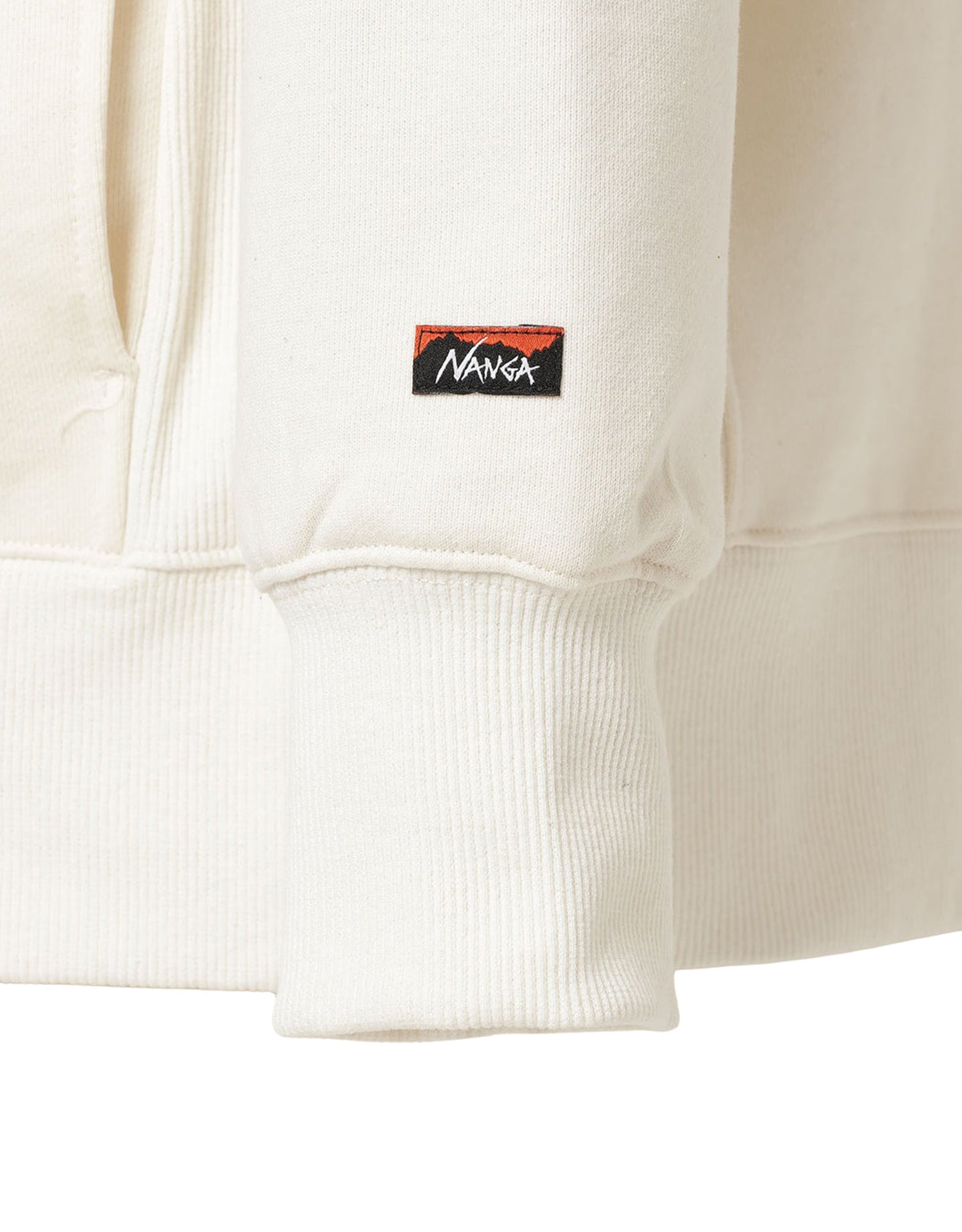 Nanga Eco Hybrid Mini Box Logo Embroidery Sweat Hoodie