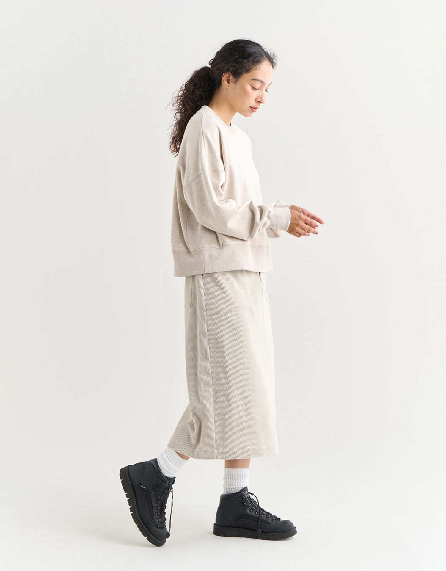 Nanga Corduroy A Line Skirt