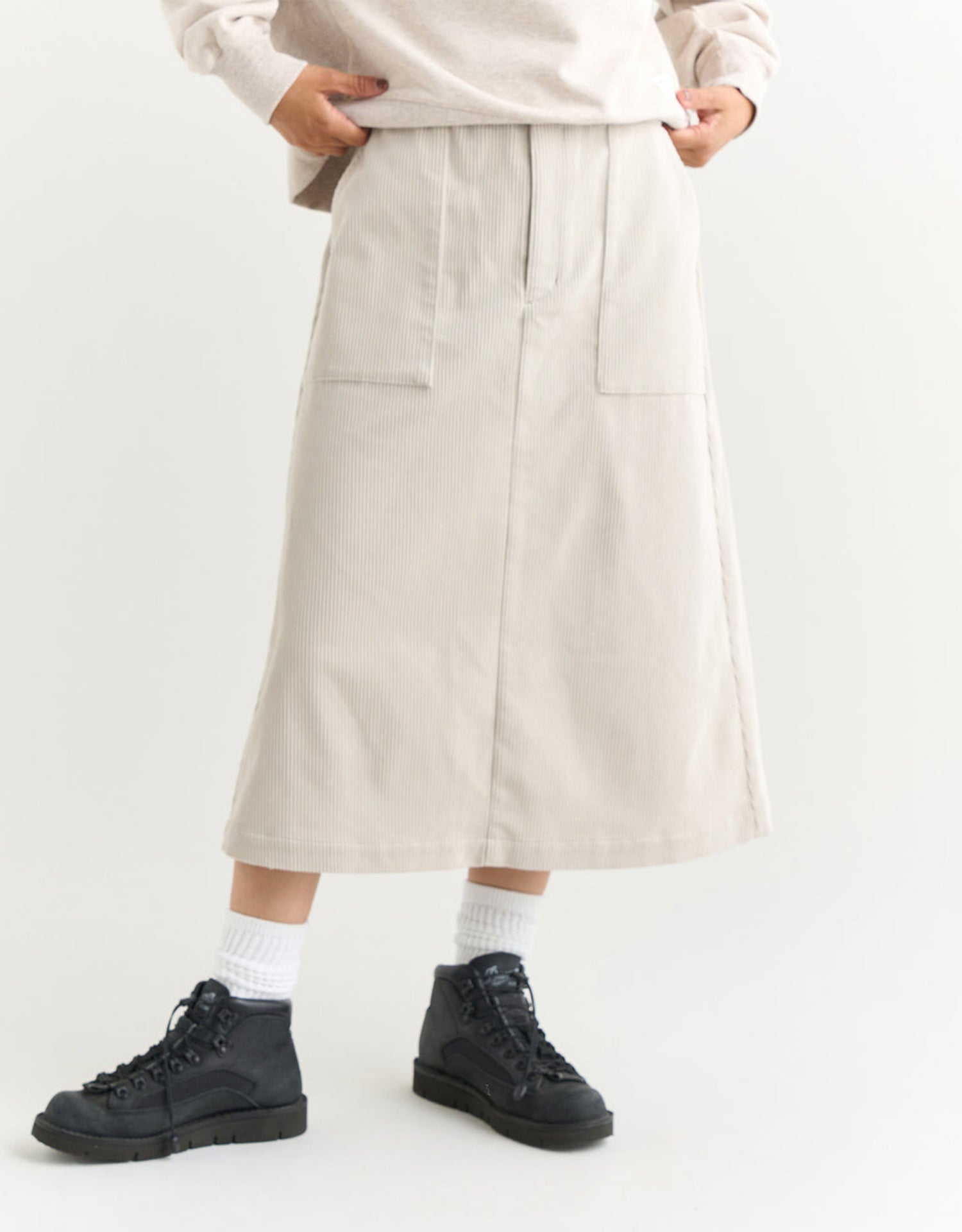 Nanga Corduroy A Line Skirt