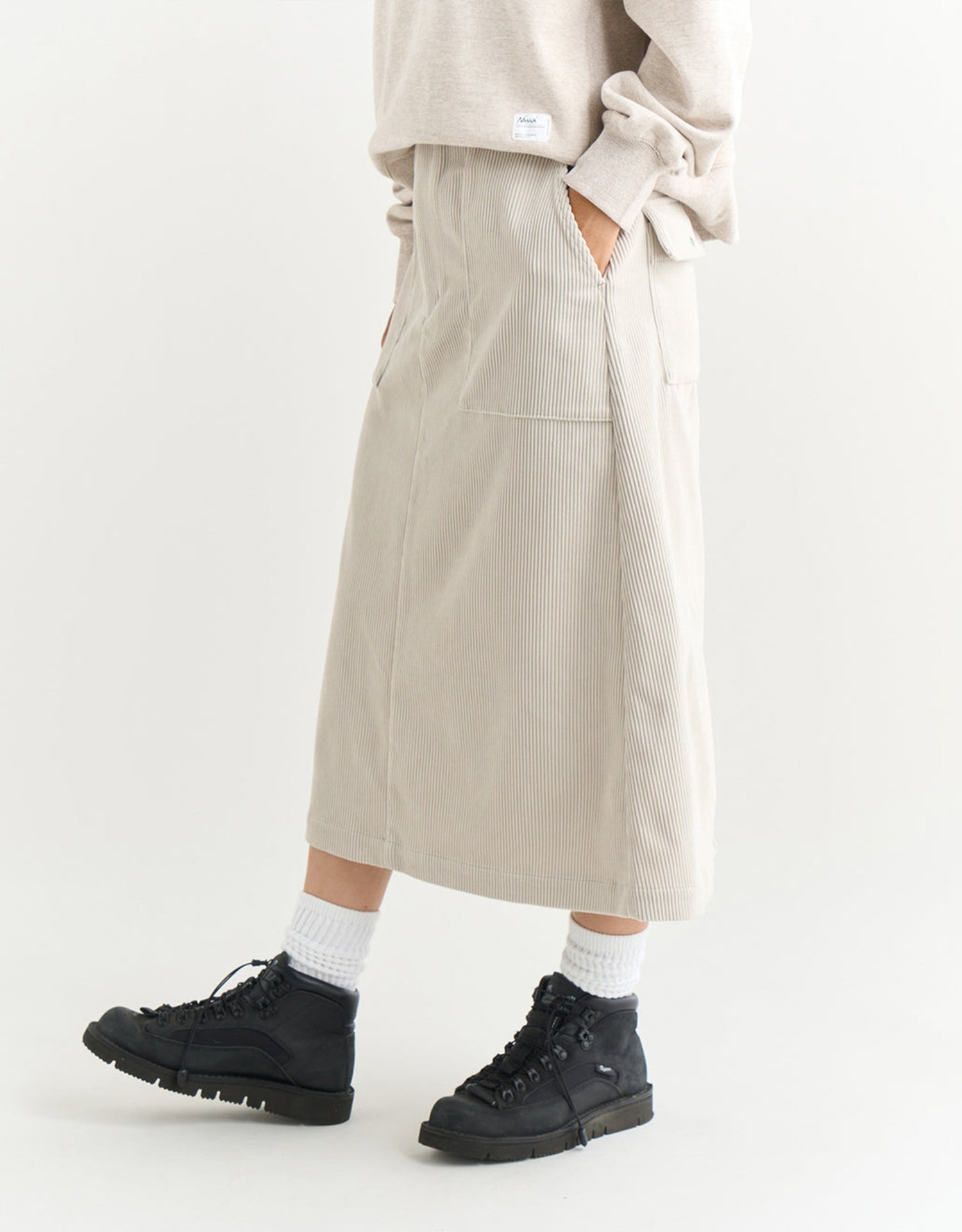 Nanga Corduroy A Line Skirt