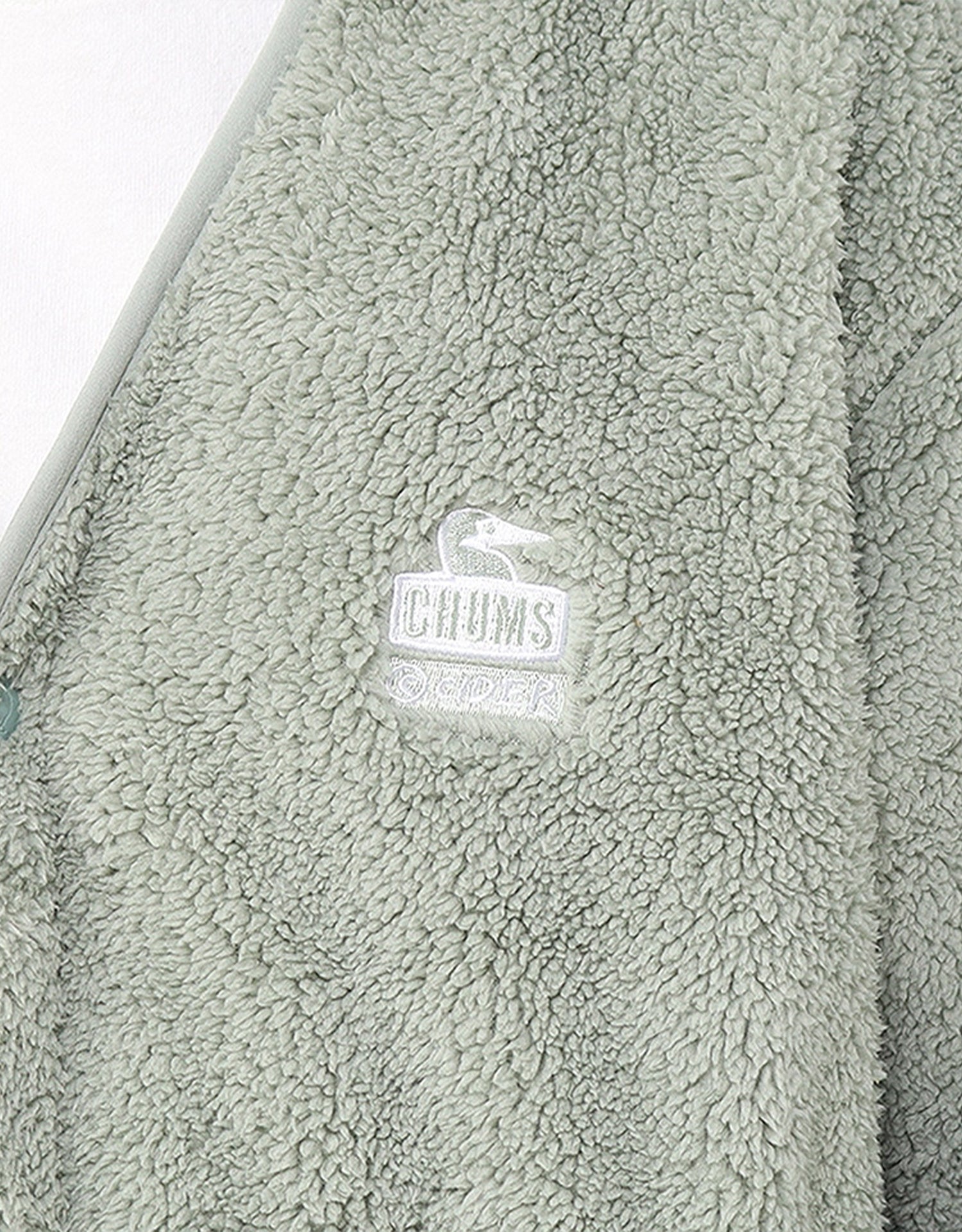 Chums かせきさいだぁ  Bonding Fleece Cardigan